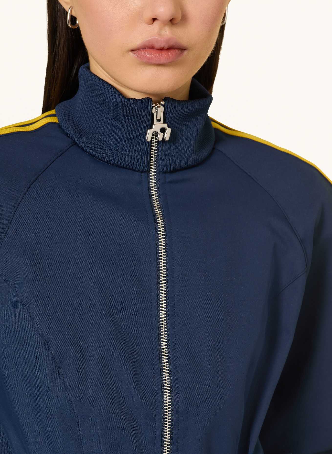 adidas Trainingsjacke MIAOU CORSET: DUNKELBLAU / GELB