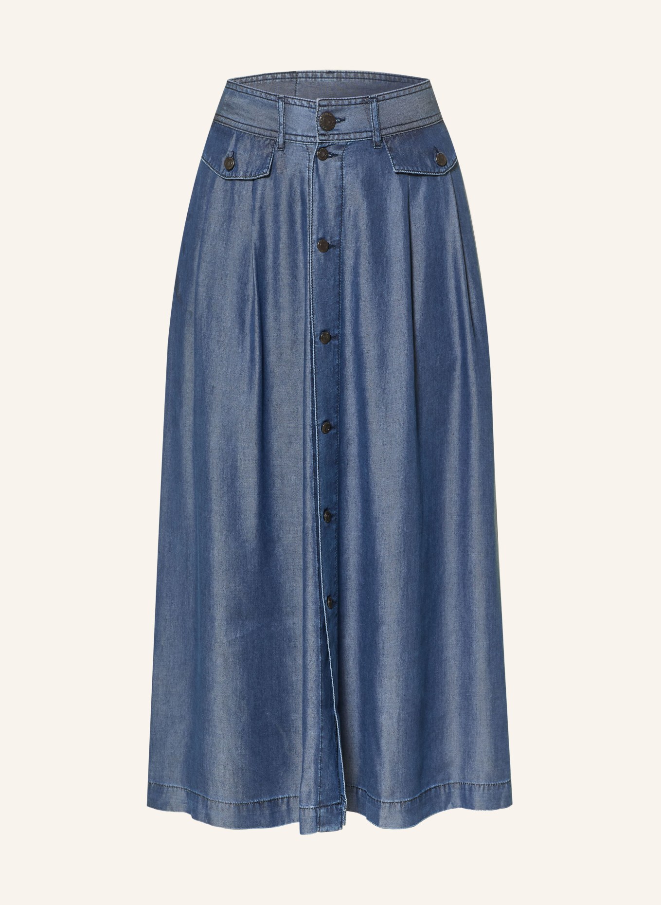 Herrlicher Rock PEONY in Jeansoptik: BLAU