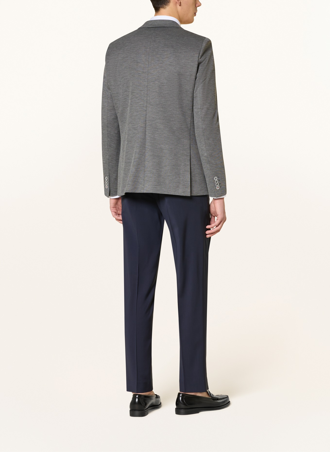 ROY ROBSON Slim fit suit jacket: DARK GRAY