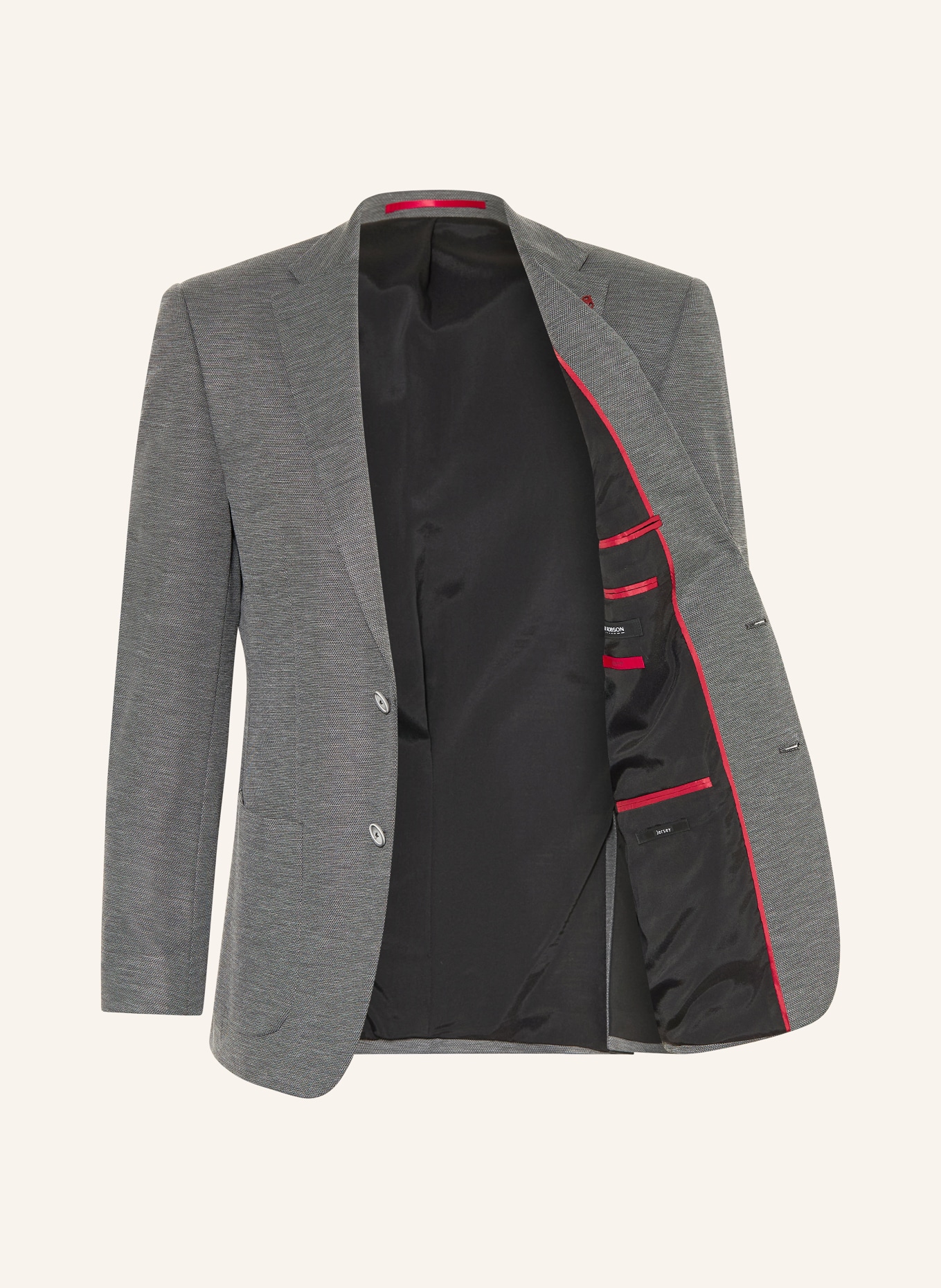 ROY ROBSON Slim fit suit jacket: DARK GRAY