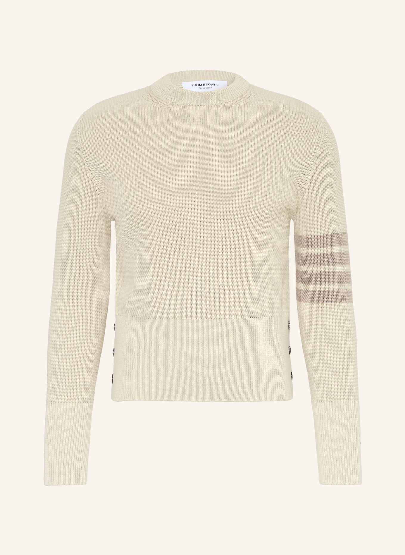THOM BROWNE. Pullover: BEIGE