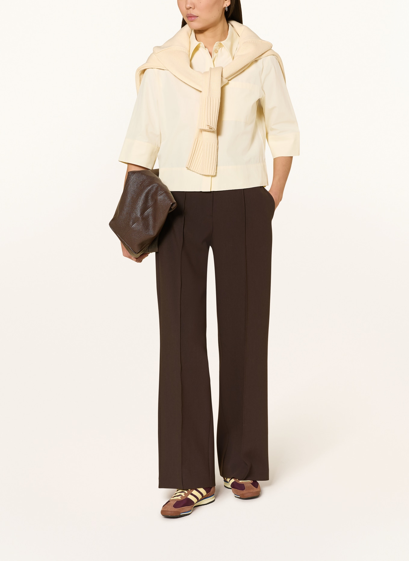 someday Hemdbluse ZARBA BOLD mit 3/4-Arm: HELLGELB