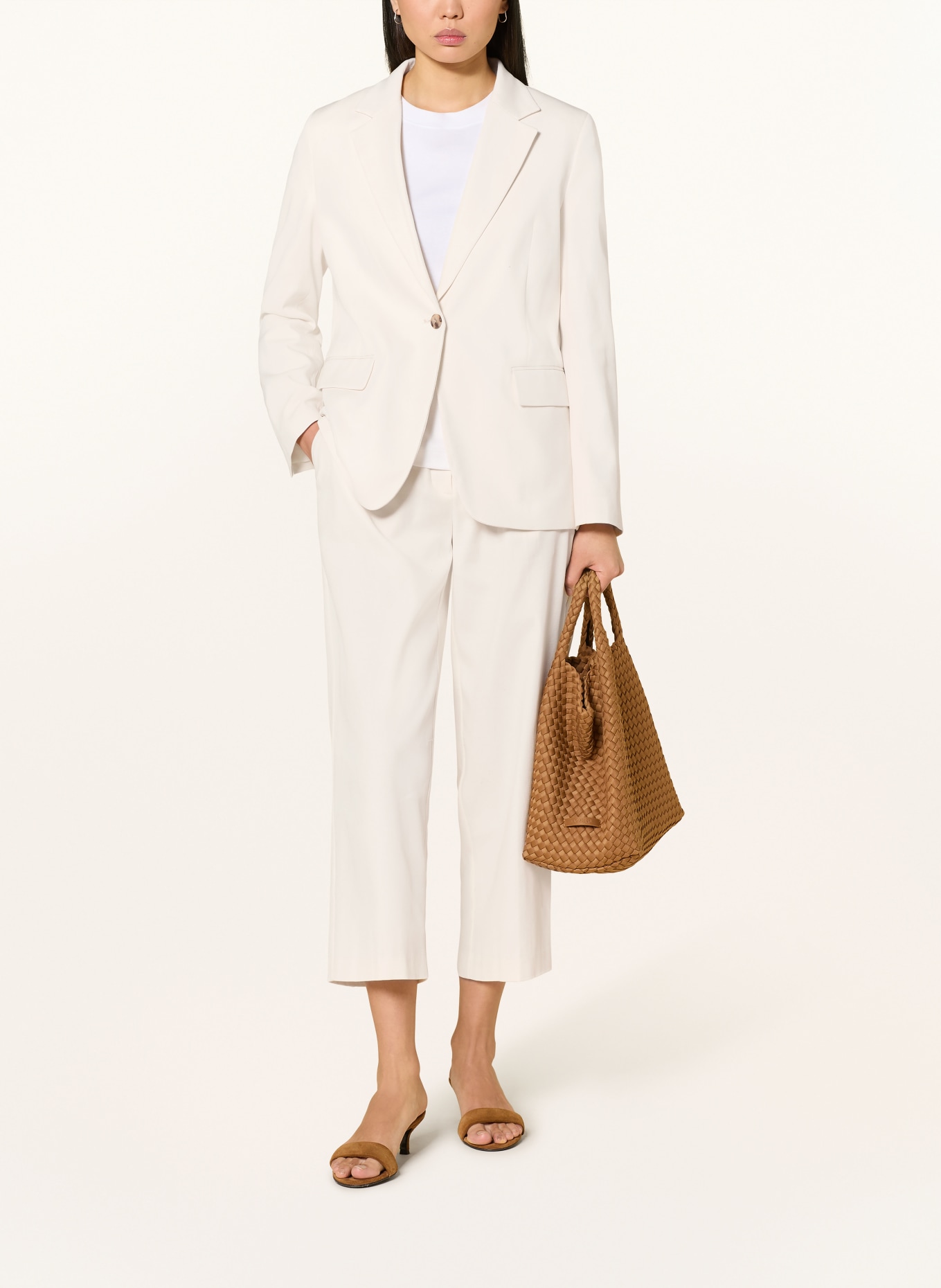 someday 7/8 pants CISAN FLOW: CREAM