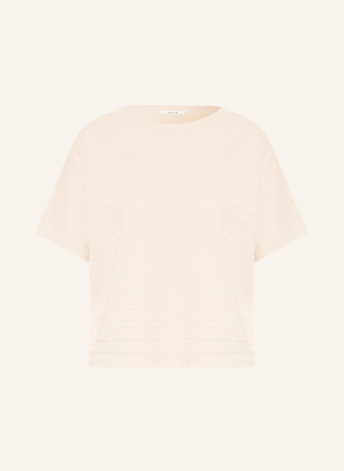 OPUS Pull en maille PARZI: BEIGE