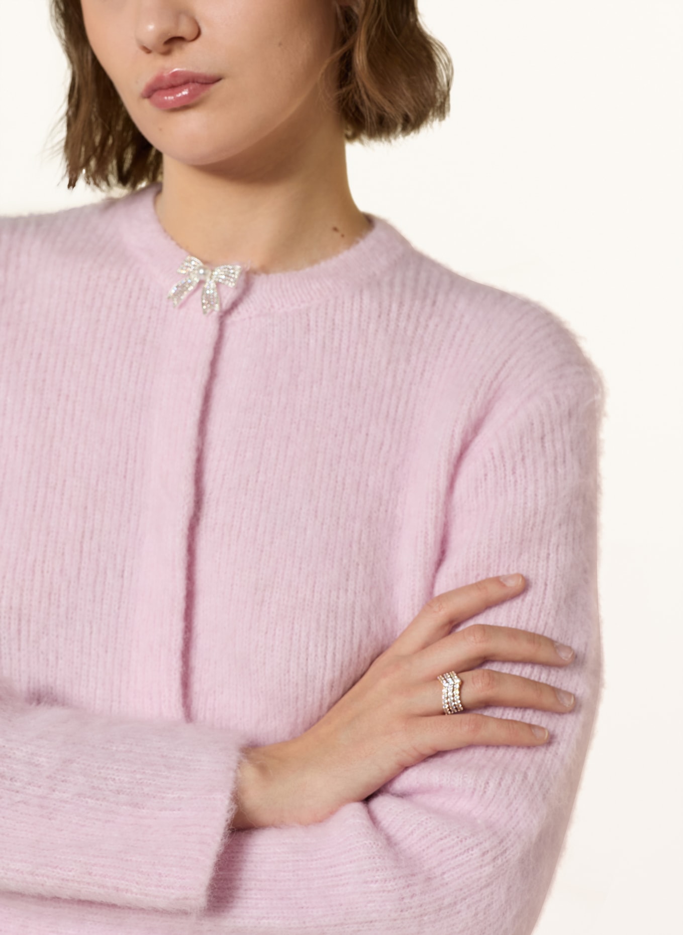 maje pierścień: ZŁOTY / BIAŁY