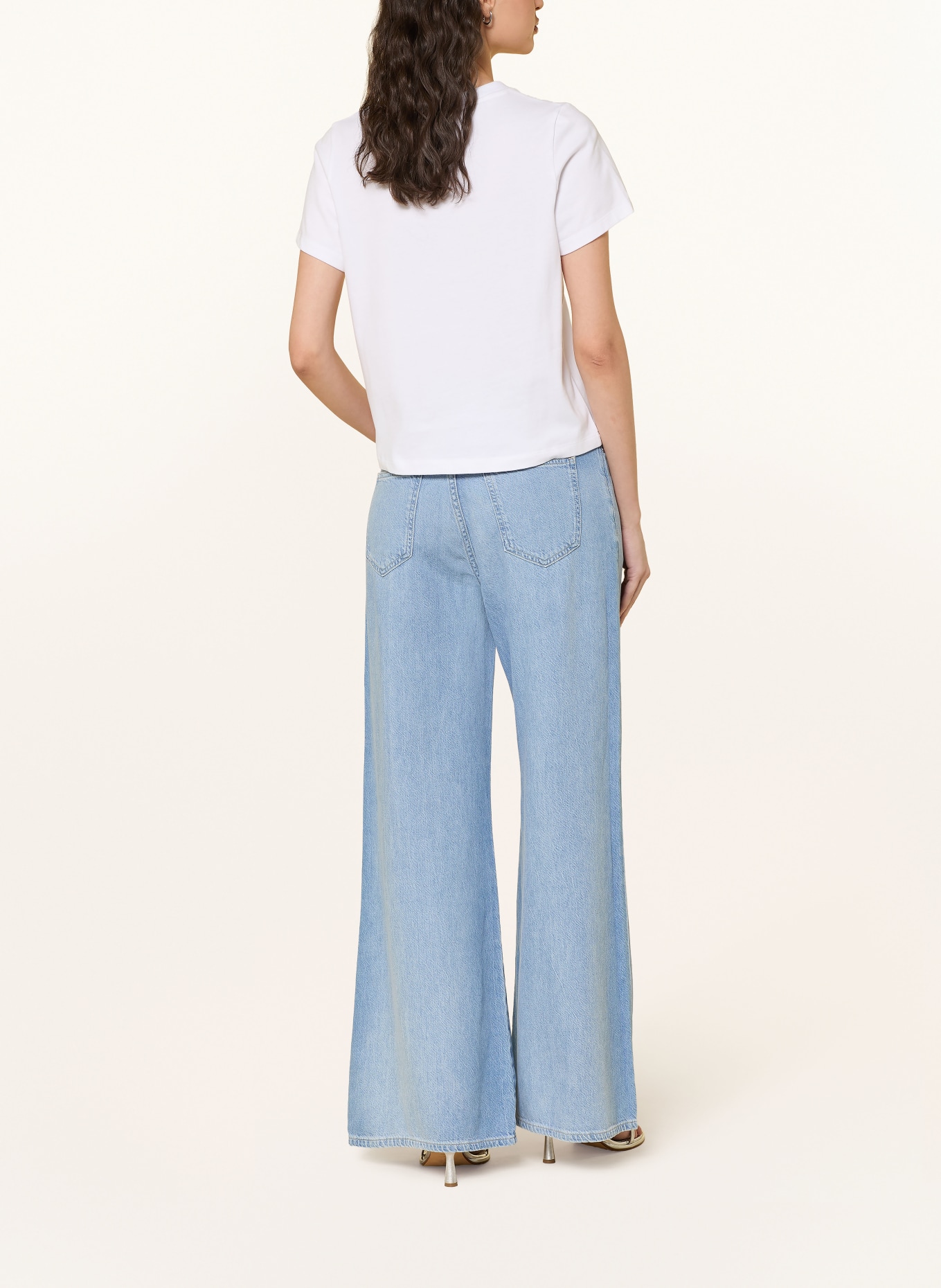 Rich & Royal Wide Leg Jeans MARLENE: 700 DENIM BLUE