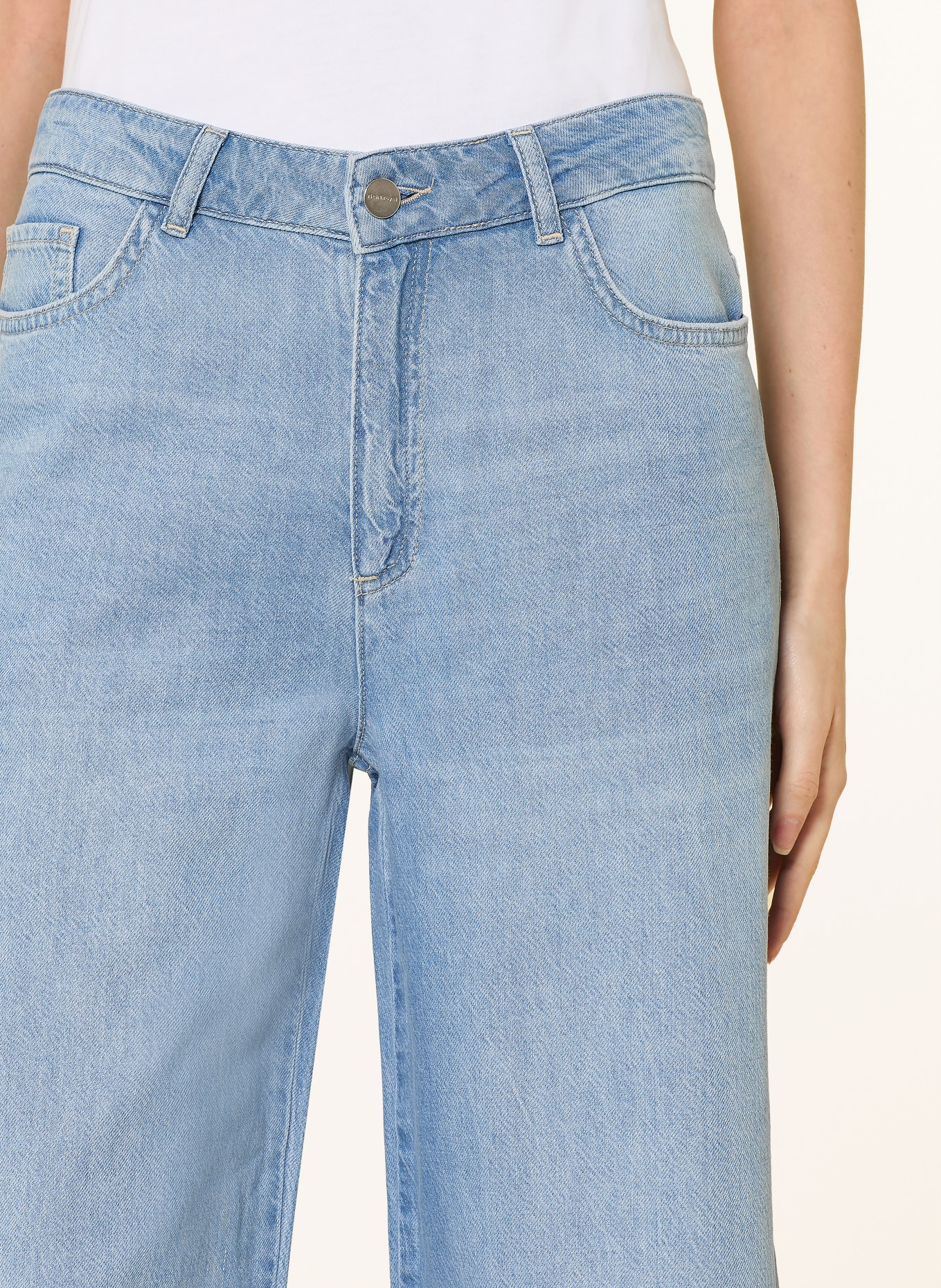 Rich & Royal Wide Leg Jeans MARLENE: 700 DENIM BLUE