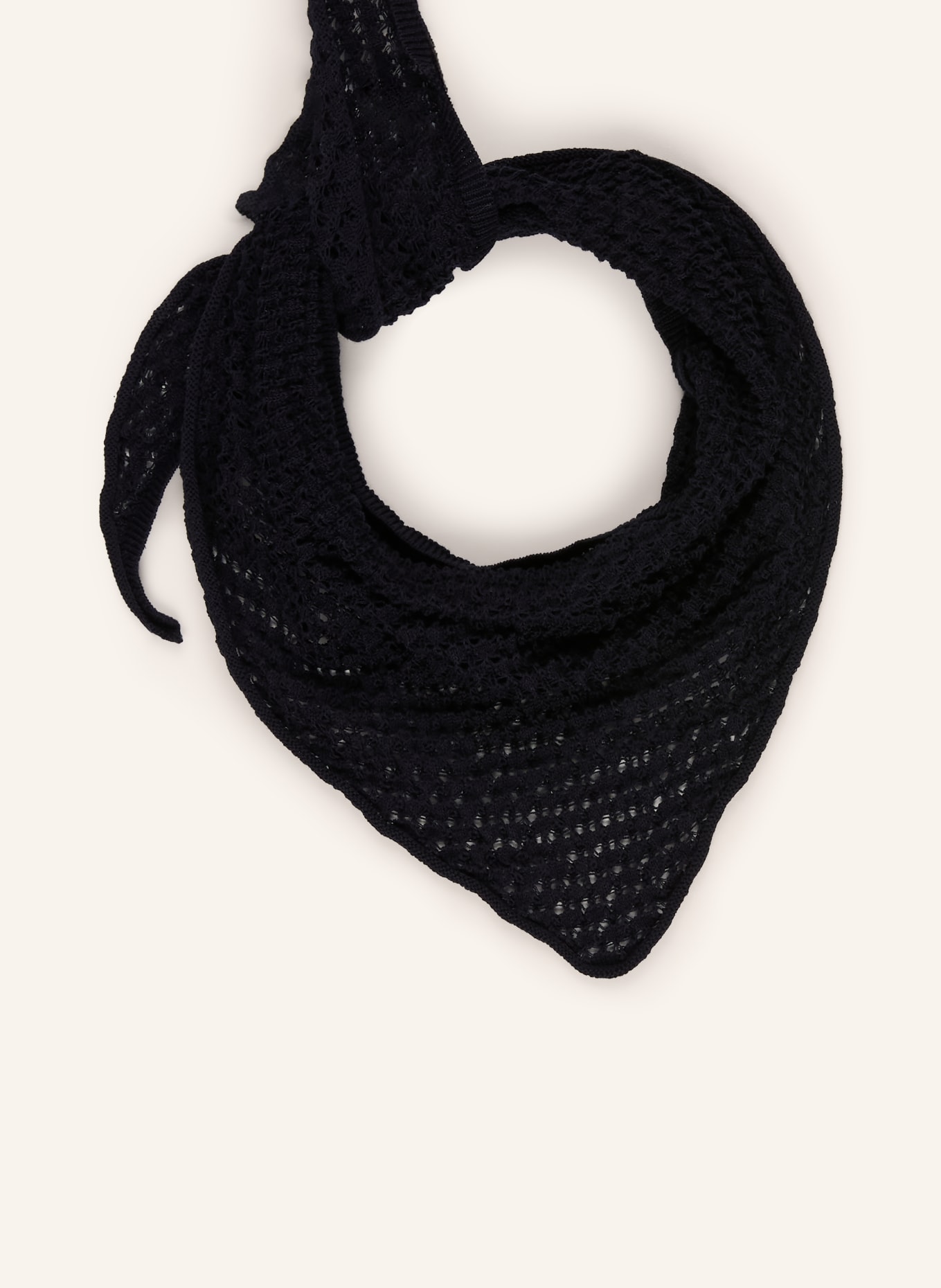 Rich & Royal foulard triangulaire: NOIR
