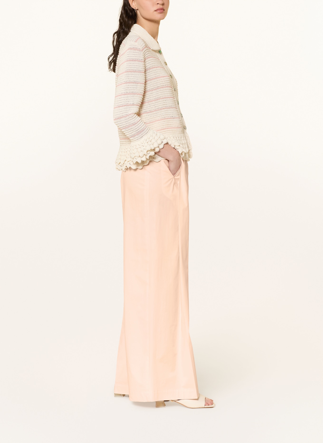 Rich & Royal marlene pants: SALMON
