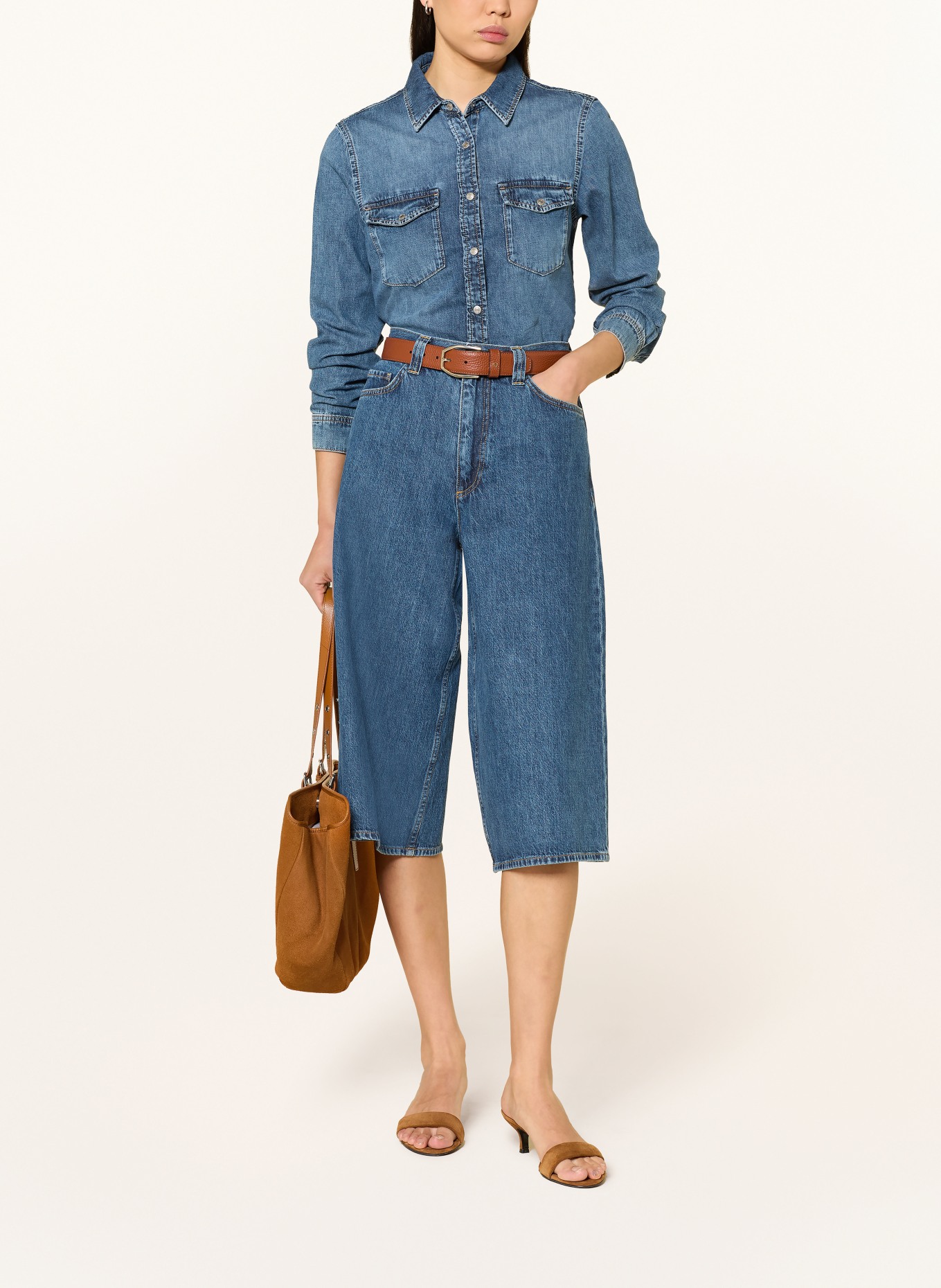 Rich & Royal Jeans-Bermudas: 700 DENIM BLUE