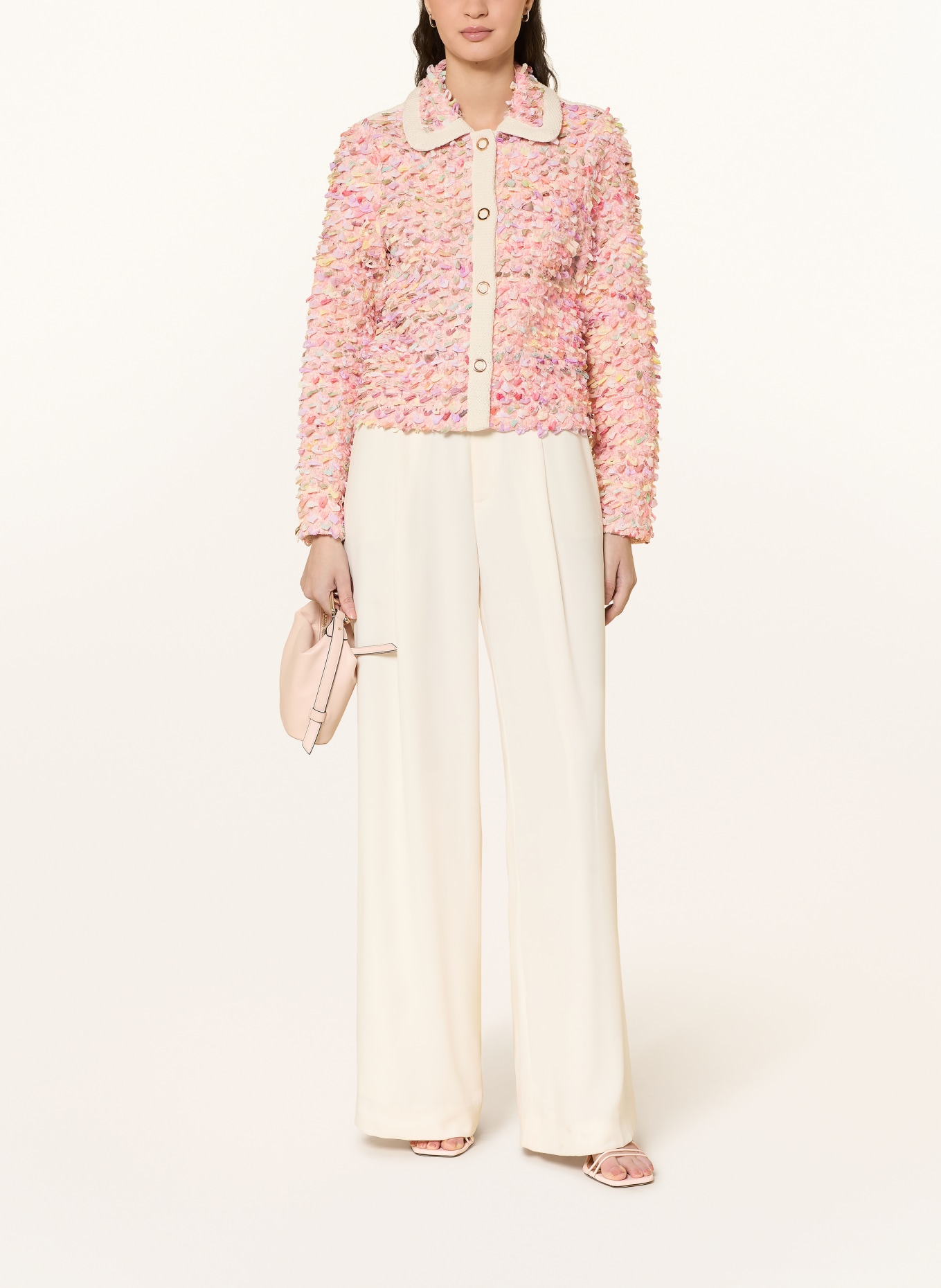 Rich & Royal kabátová bunda: SVĚTLE RŮŽOVÁ / SVĚTLE FIALOVÁ / TMAVĚ ORANŽOVÁ