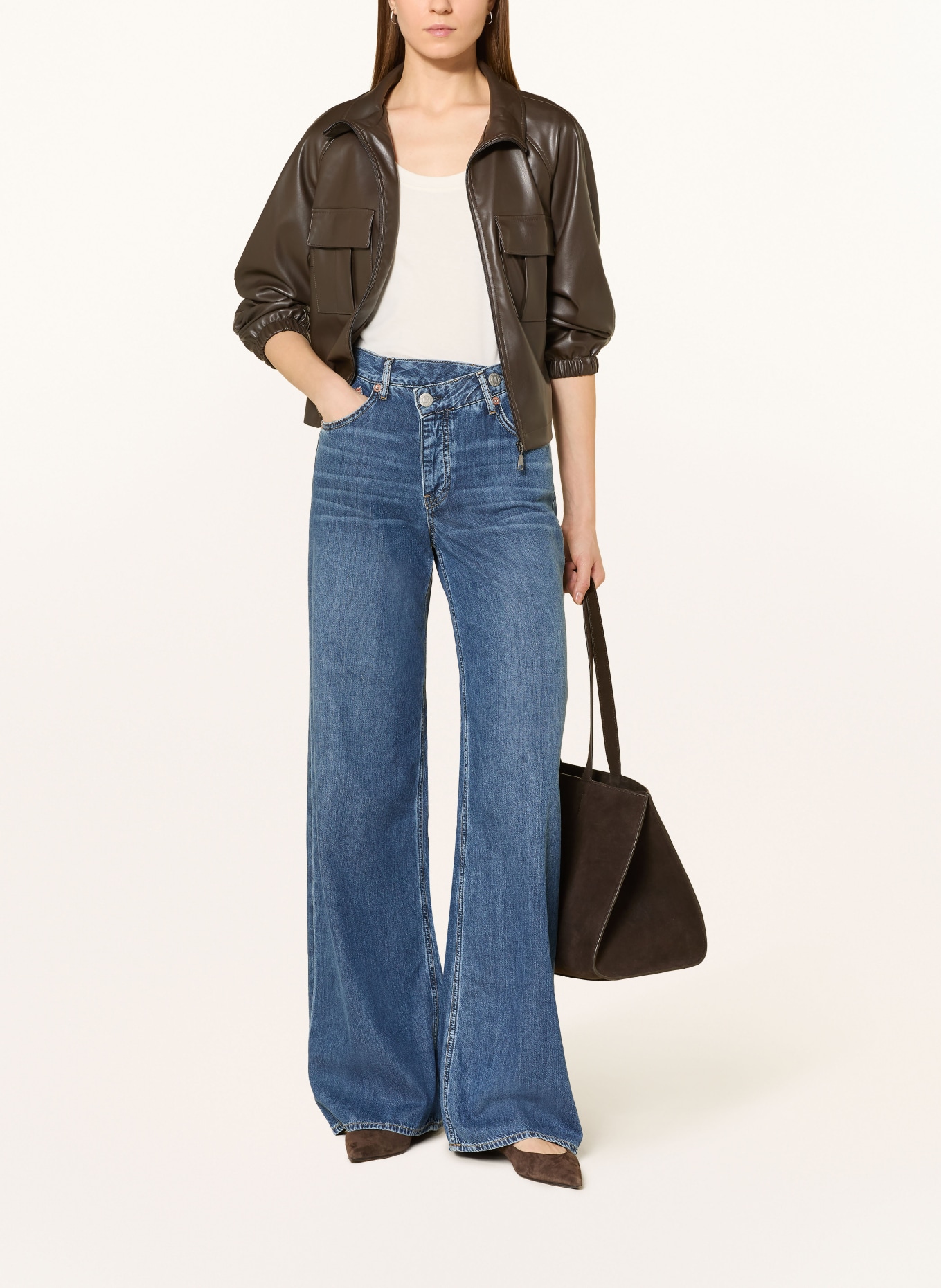 Herrlicher Flared jeans MÄZE: 023 WORN