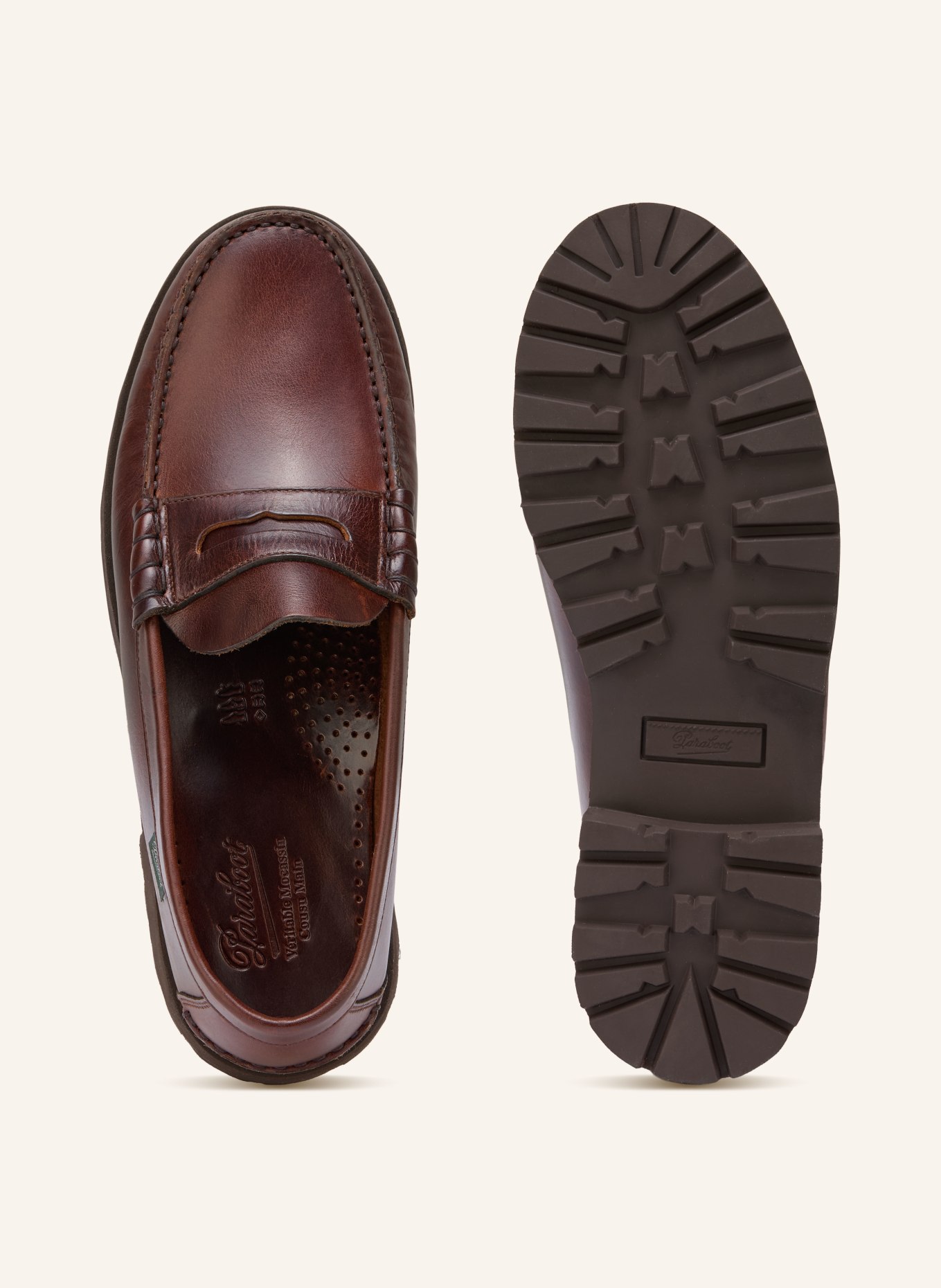 Paraboot Mocassins CORAUX: MARRON