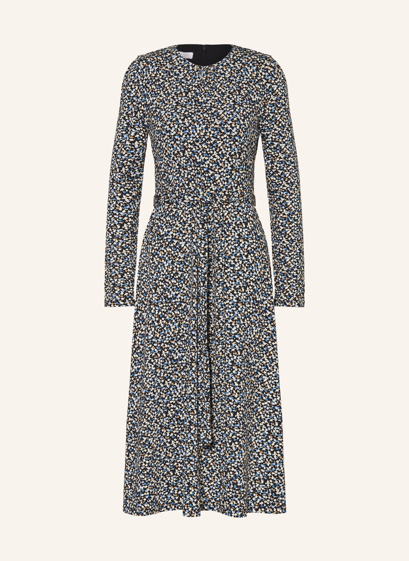 HOBBS Jerseykleid: DUNKELBLAU / HELLBLAU / WEISS