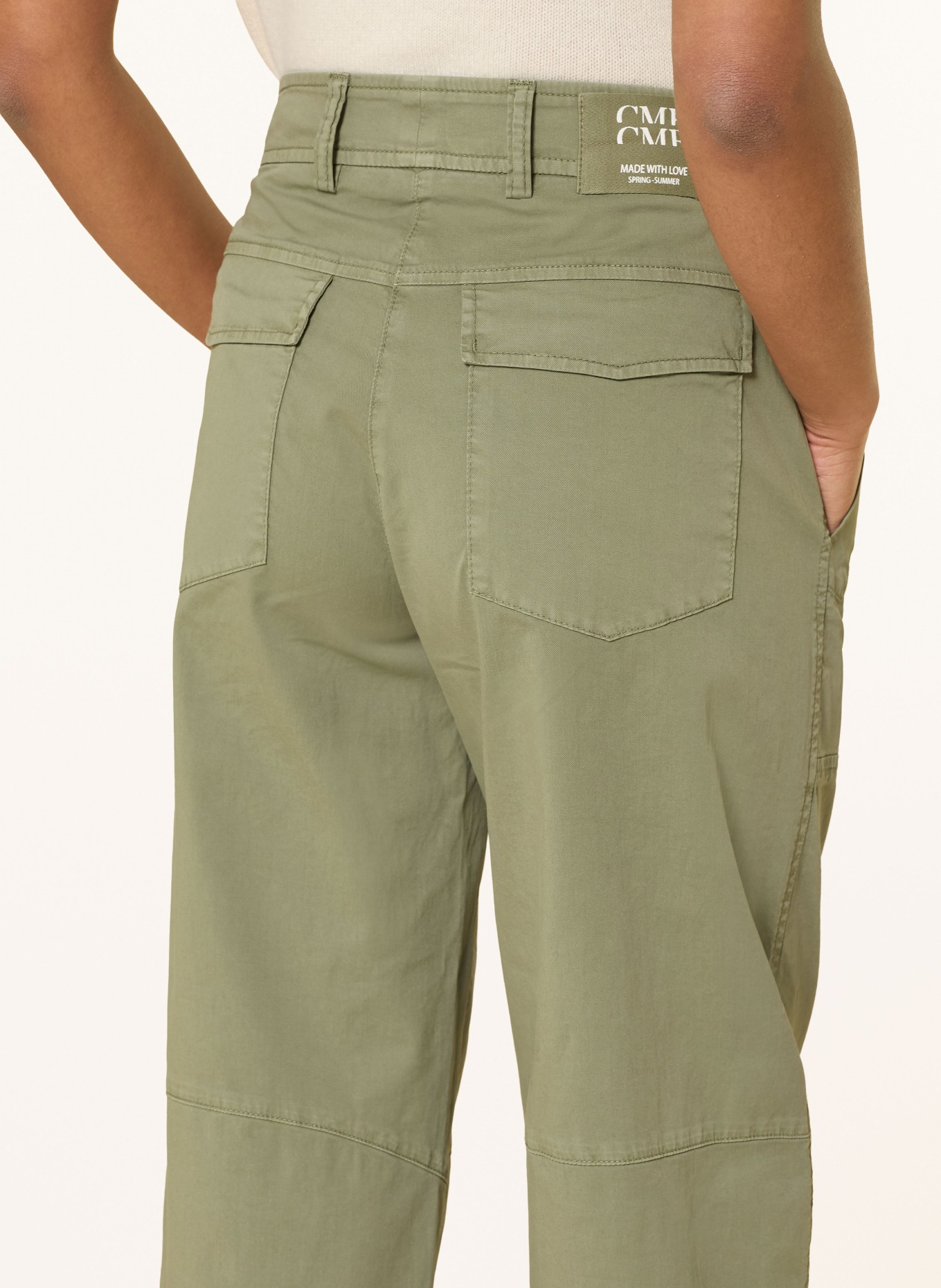 CAMBIO Spodnie ORLY: OLIWKOWY