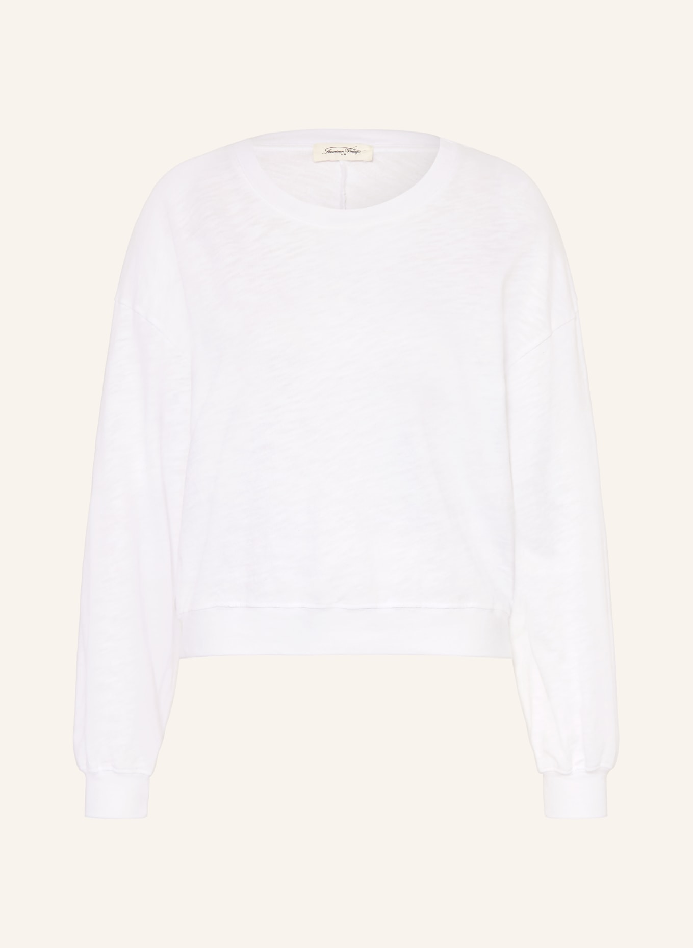 American Vintage Tričko SONOMA: BÍLÁ