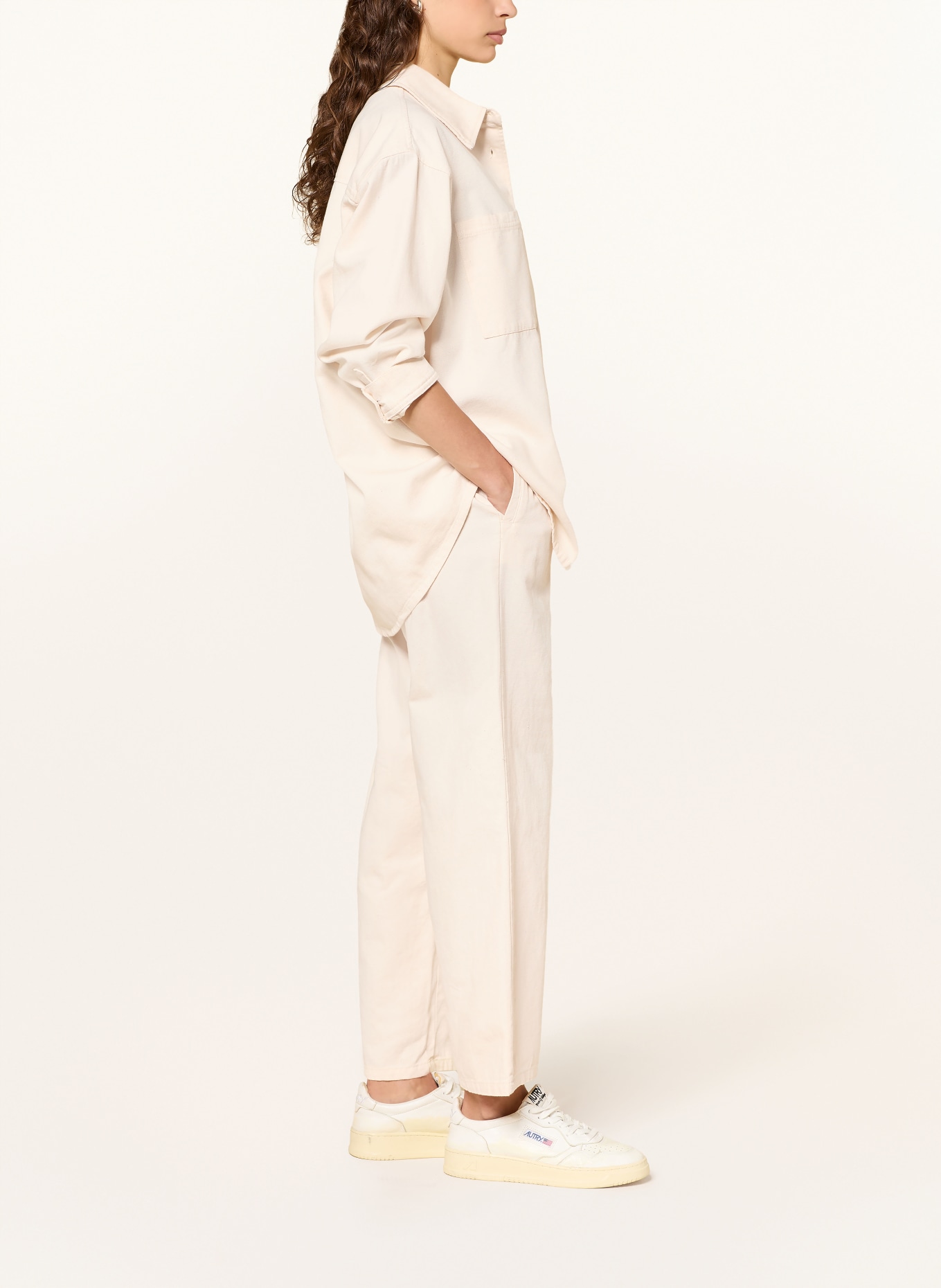 American Vintage 7/8-broek LYCAZ: CRÈME