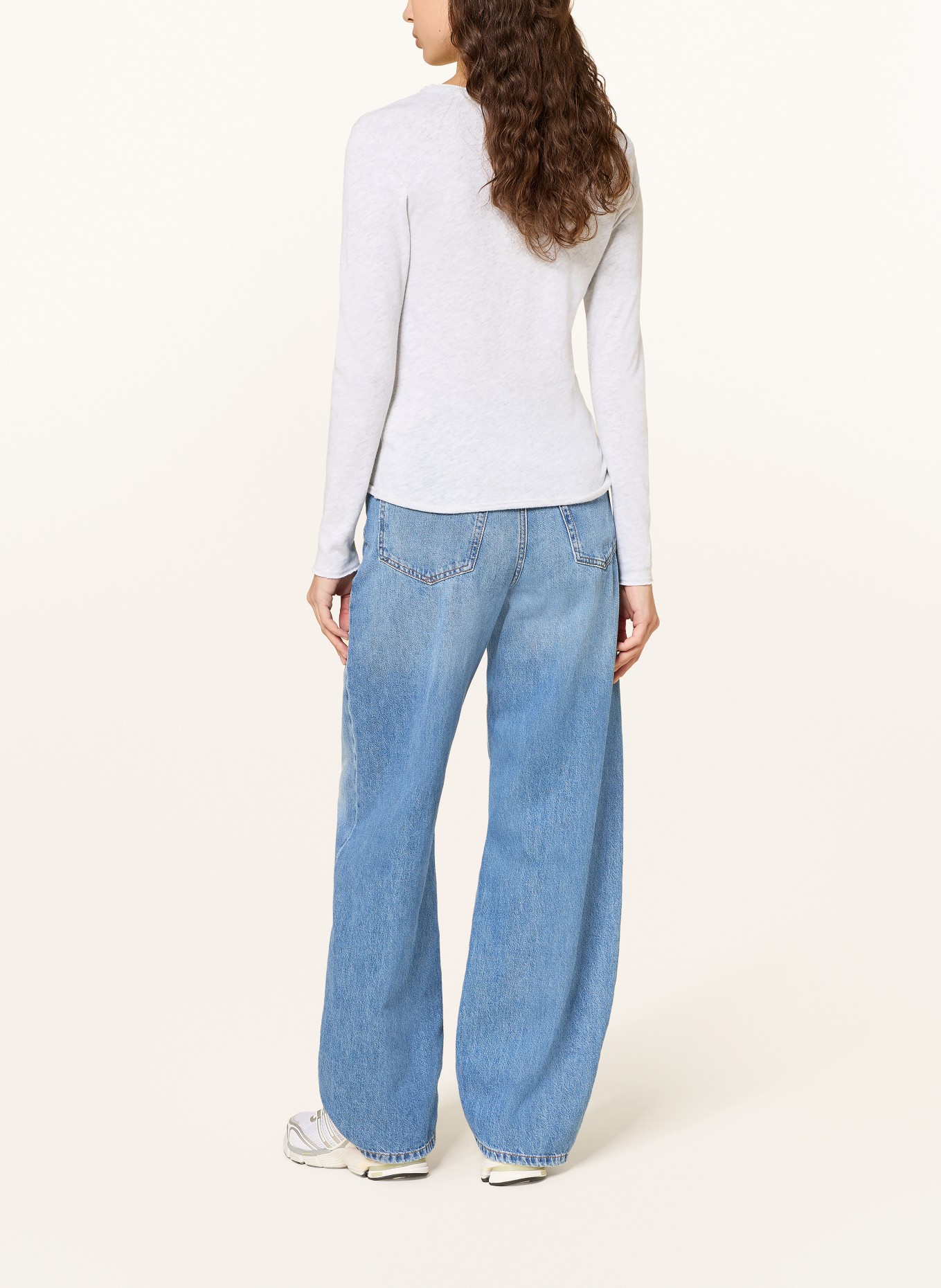 American Vintage Dlouhé rukávy SONOMA: SVĚTLE ŠEDÁ