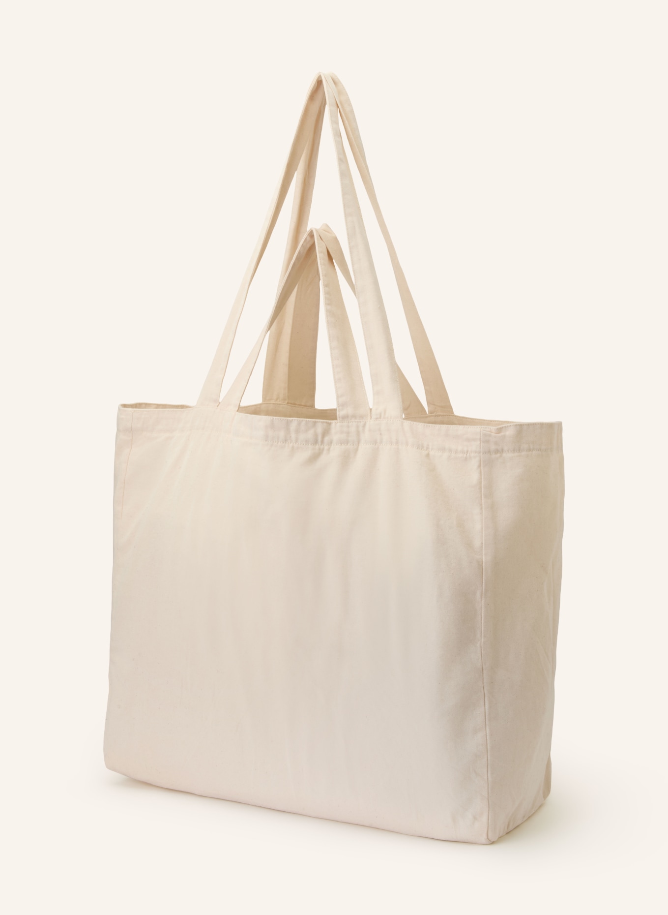 American Vintage Nákupní taška LYCAZ: REŽNÁ / ČERNOŠEDÁ