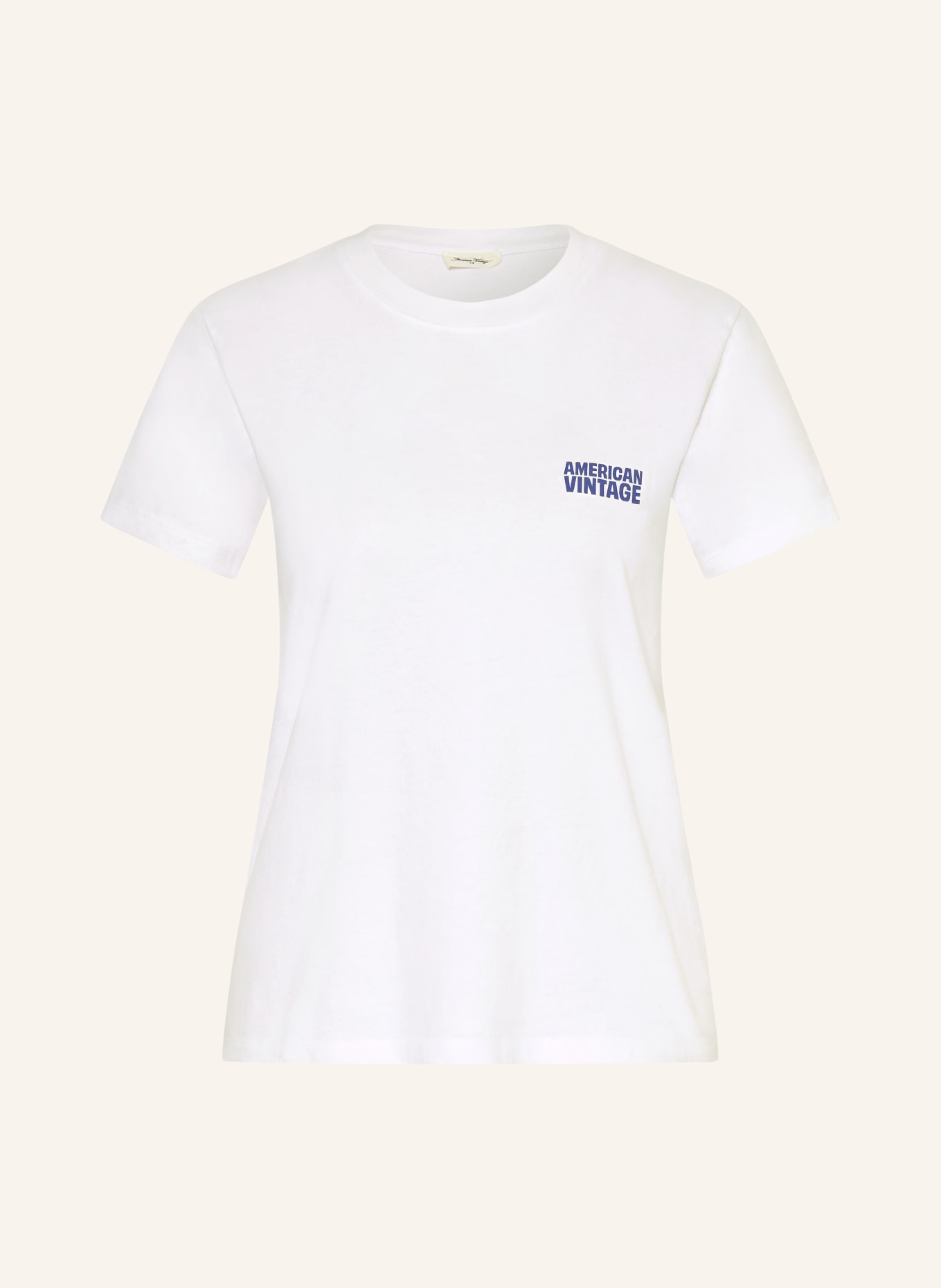 American Vintage Tričko YKOBOW: BÍLÁ