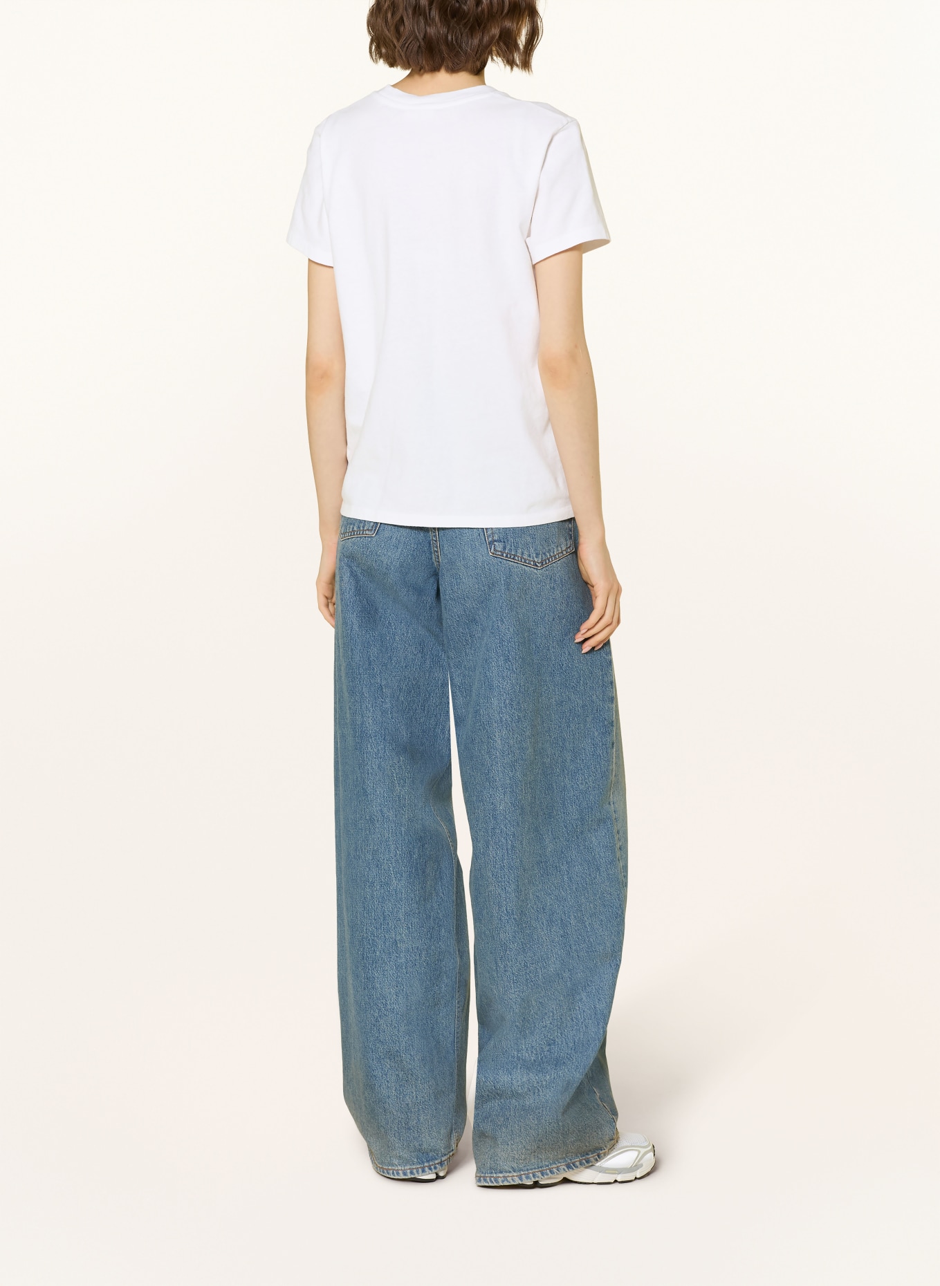 American Vintage Tričko YKOBOW: BÍLÁ