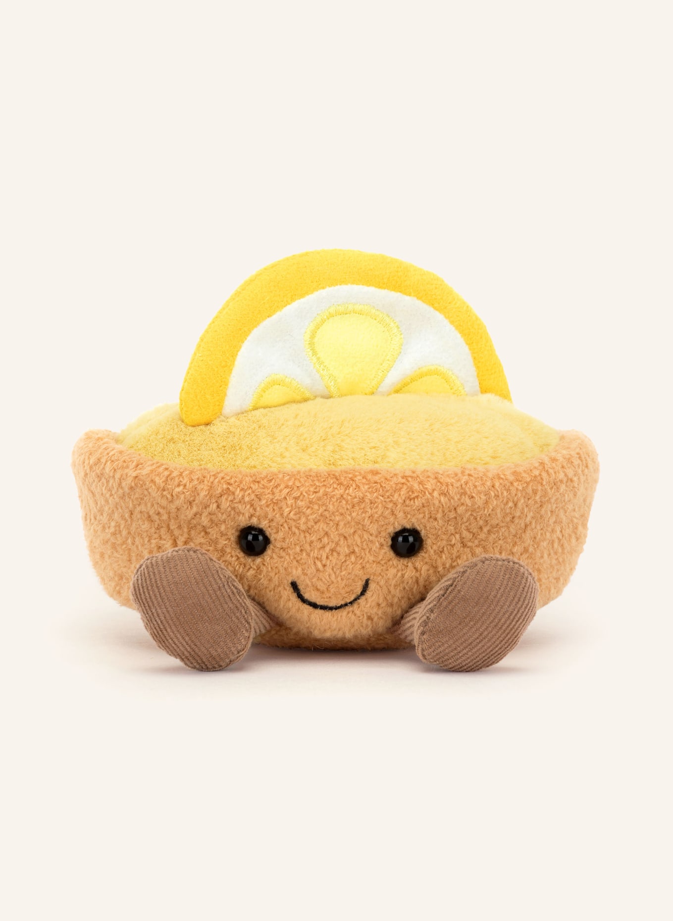 Jellycat Pluszowa zabawka AMUSEABLES COLLETTE TARTE AU CITRON: JASNOBRĄZOWY / ŻÓŁTY
