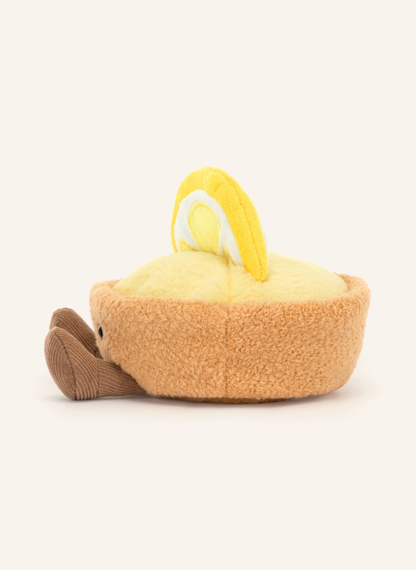 Jellycat Pluszowa zabawka AMUSEABLES COLLETTE TARTE AU CITRON: JASNOBRĄZOWY / ŻÓŁTY