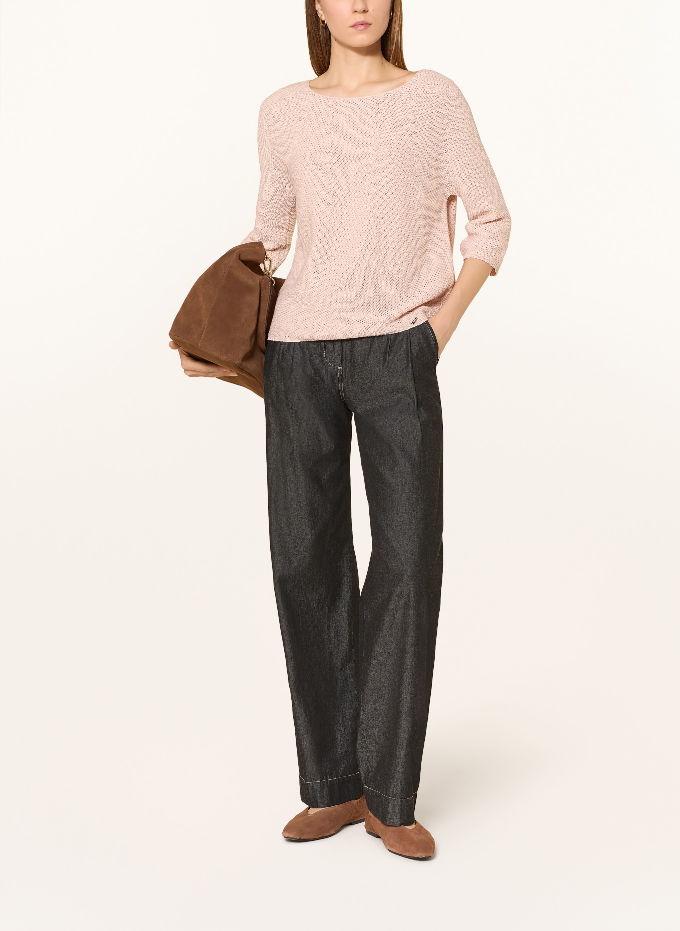 CINQUE Pullover CIBLUMO mit 3/4-Arm: ROSÉ