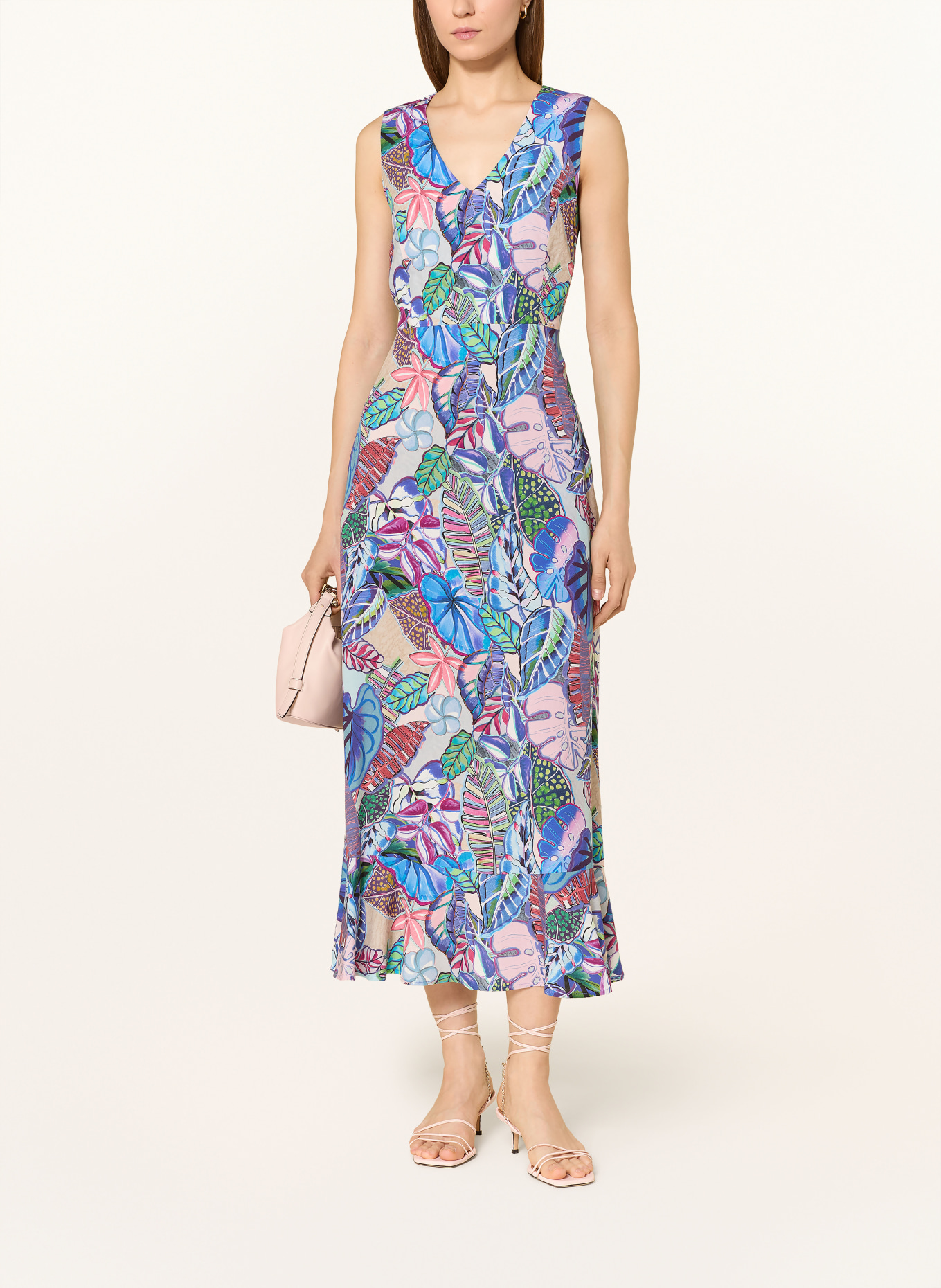 CINQUE CIILENIE dress: BLUE / RED / GREEN