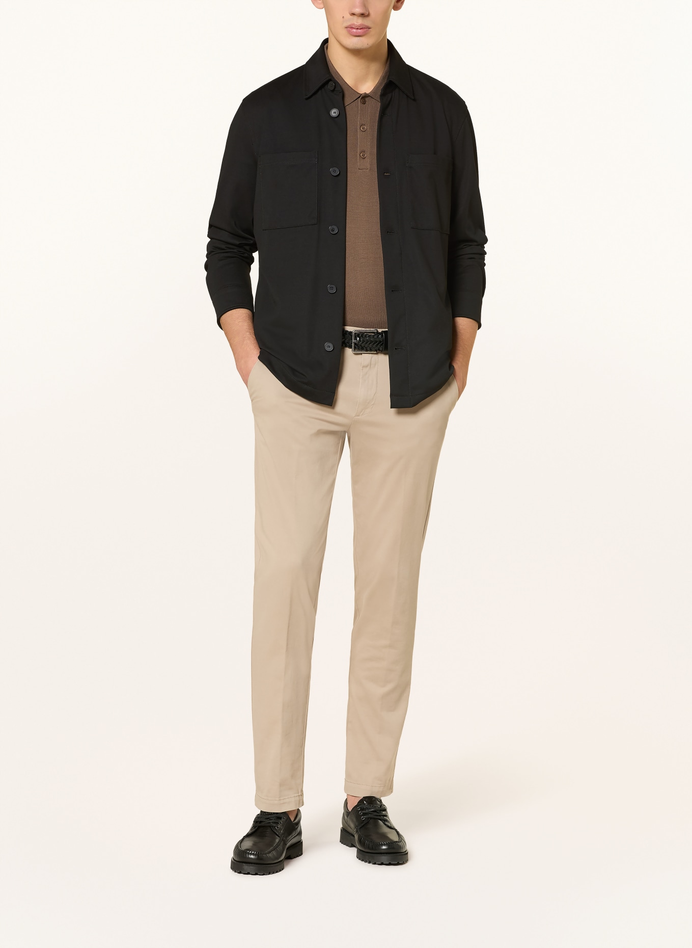 CINQUE Overshirt CIMESSI: SCHWARZ