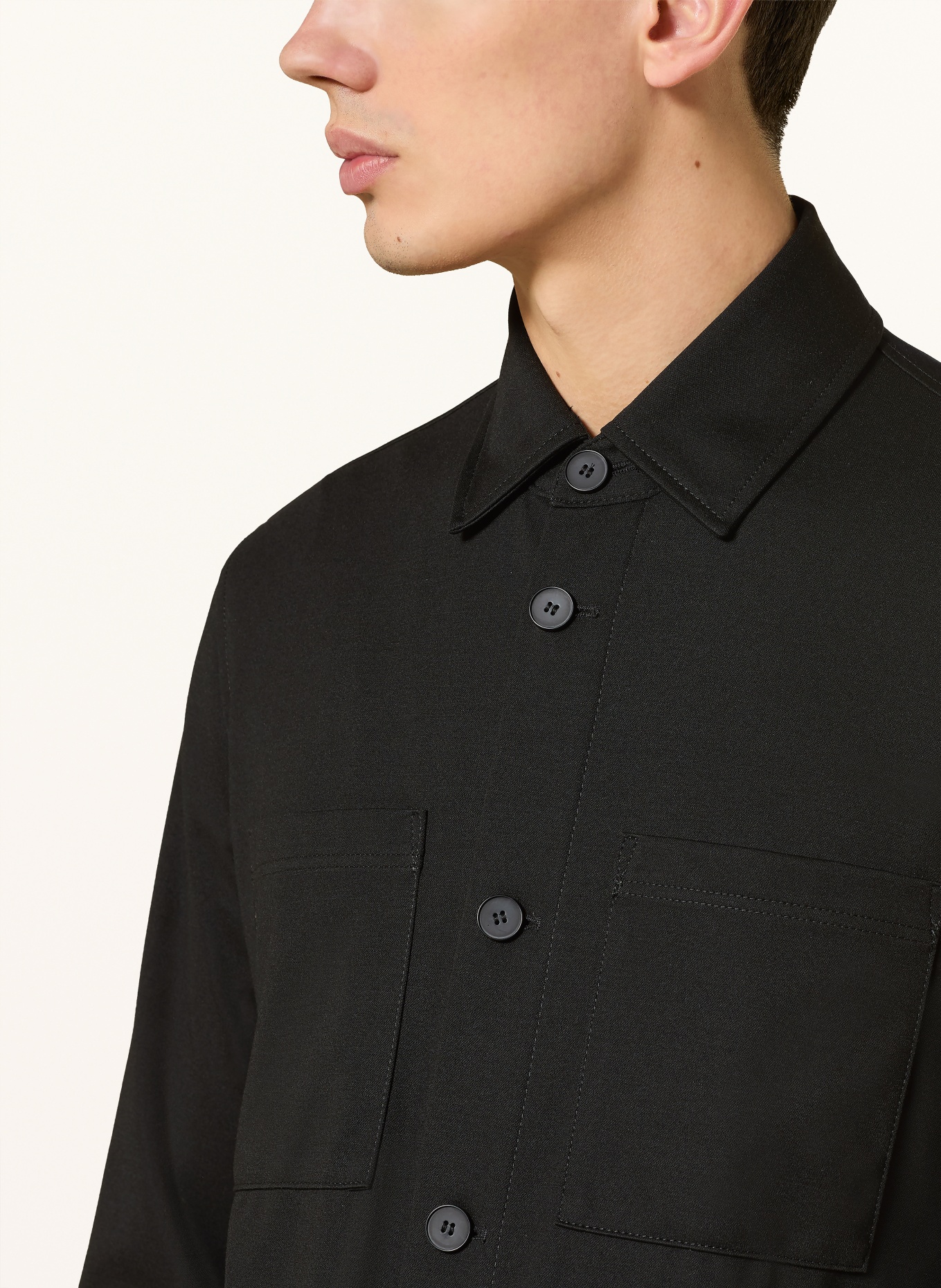 CINQUE Overshirt CIMESSI: SCHWARZ