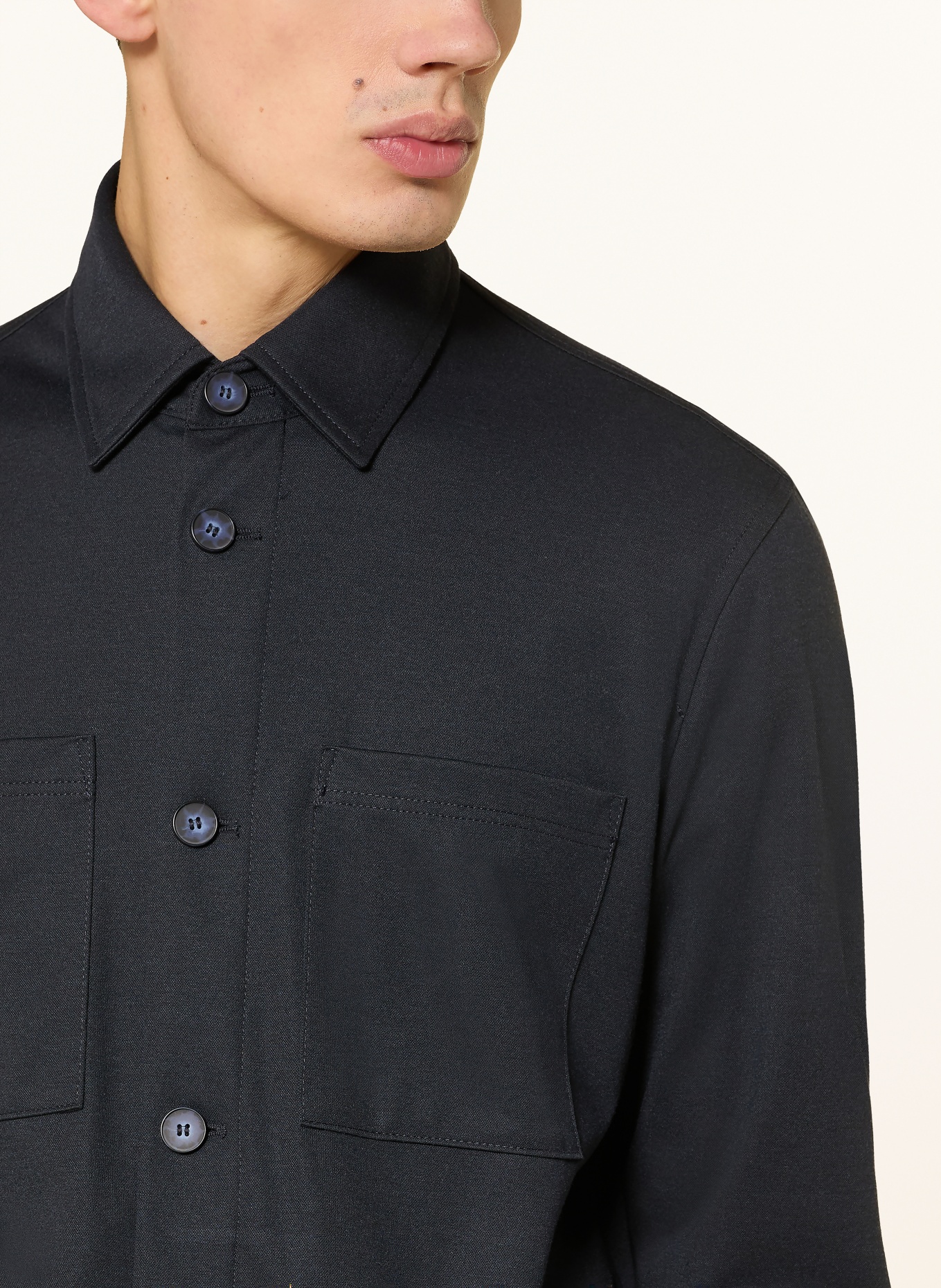 CINQUE Overshirt CIMESSI: DUNKELBLAU