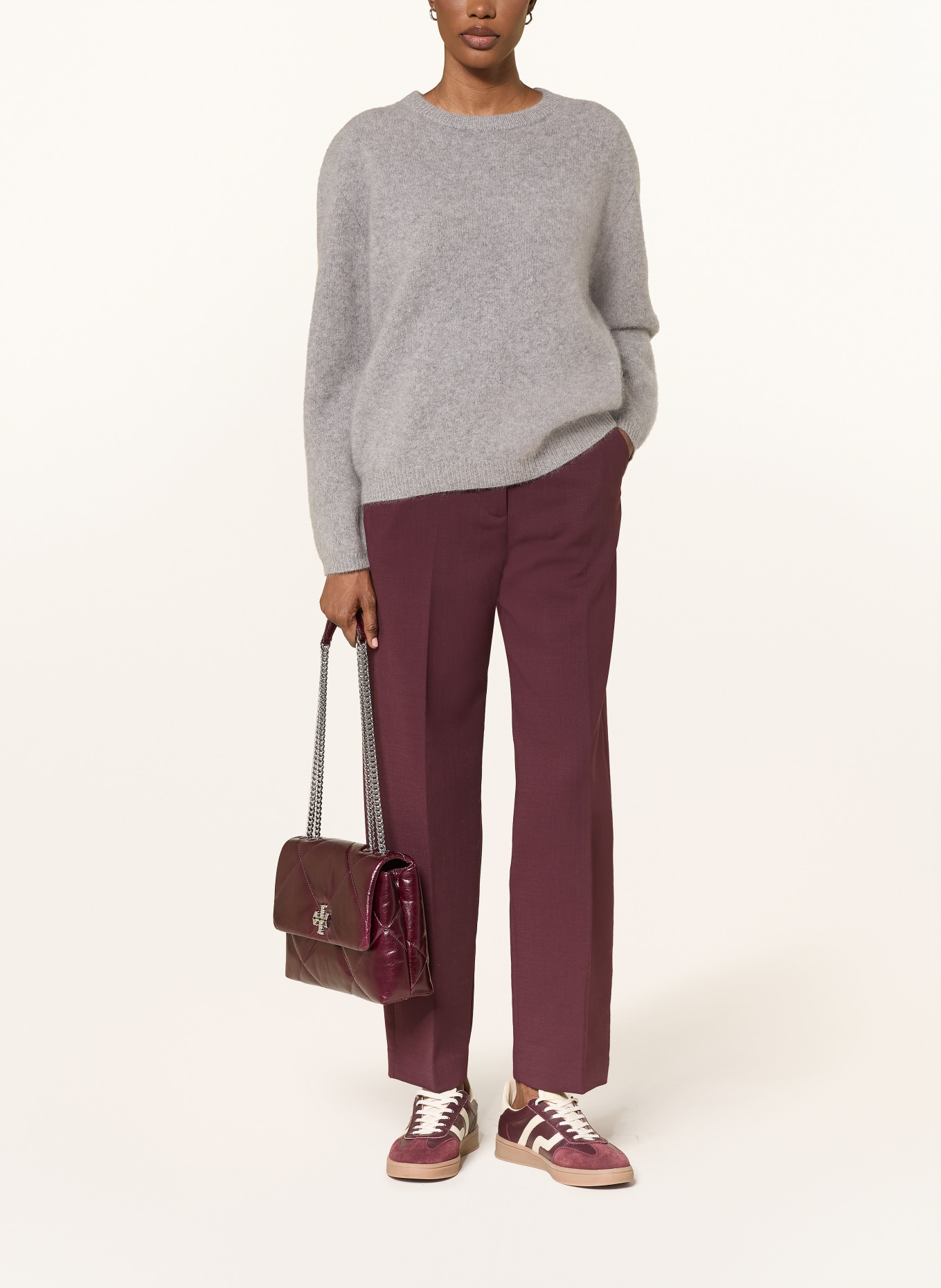 SAINTE MER svetr: ŠEDÁ