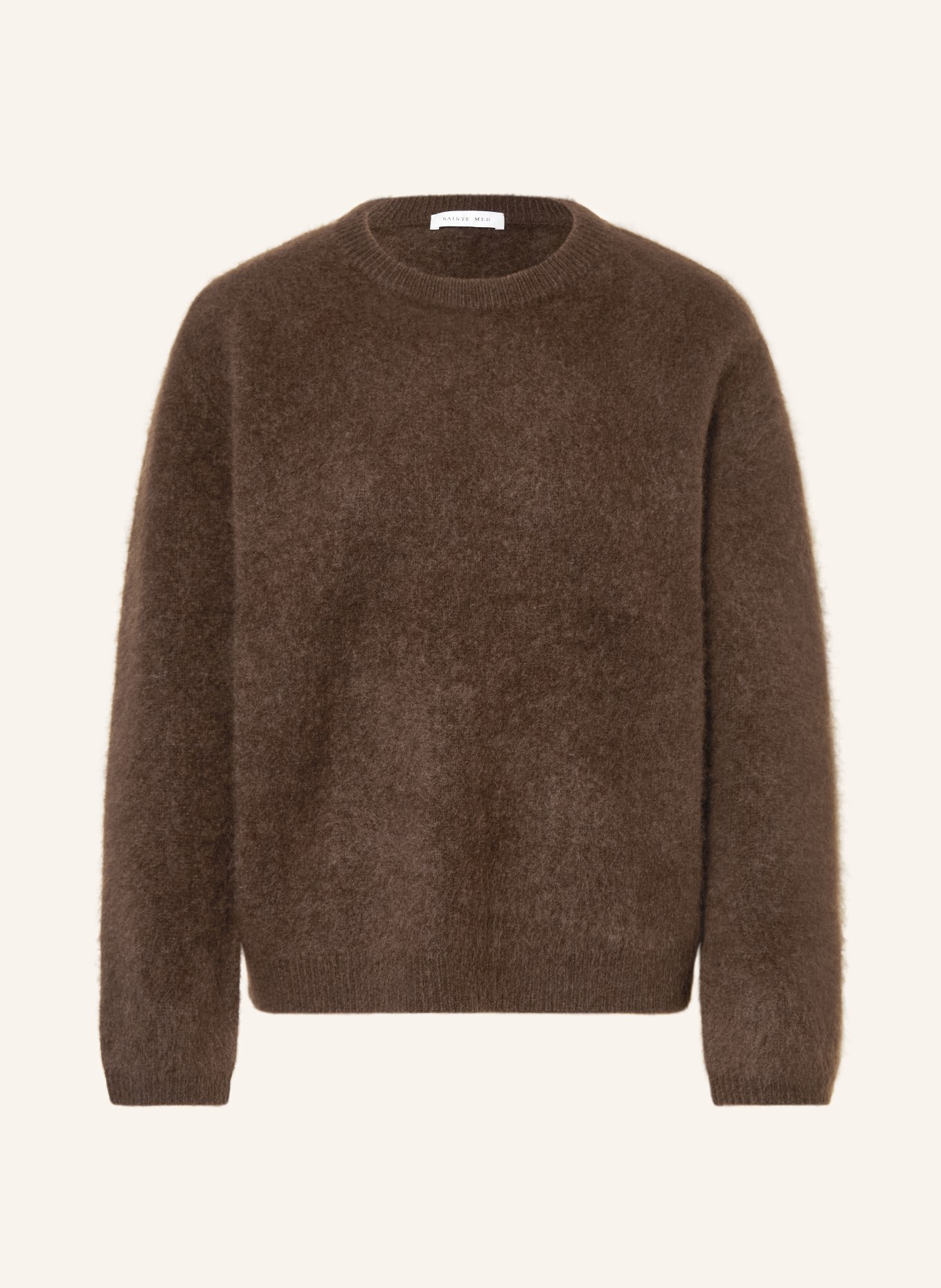 SAINTE MER sweater: DARK BROWN