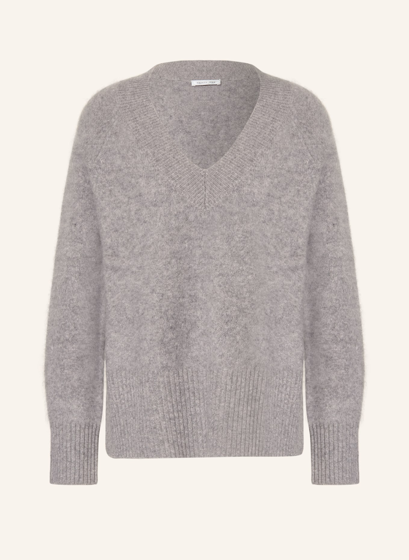 SAINTE MER Pullover: GRAU