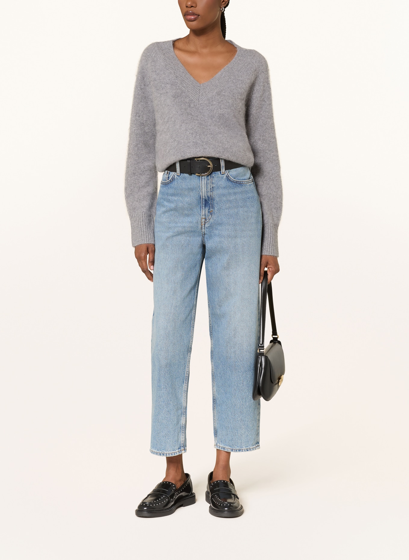 SAINTE MER Pullover: GRAU