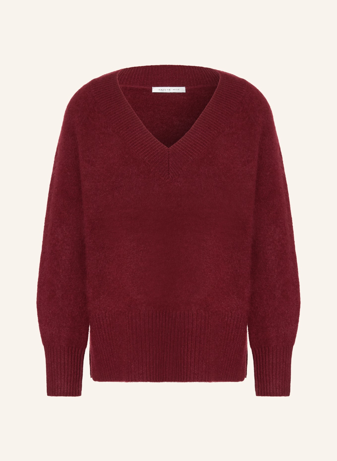 SAINTE MER svetr: TMAVĚ ČERVENÁ