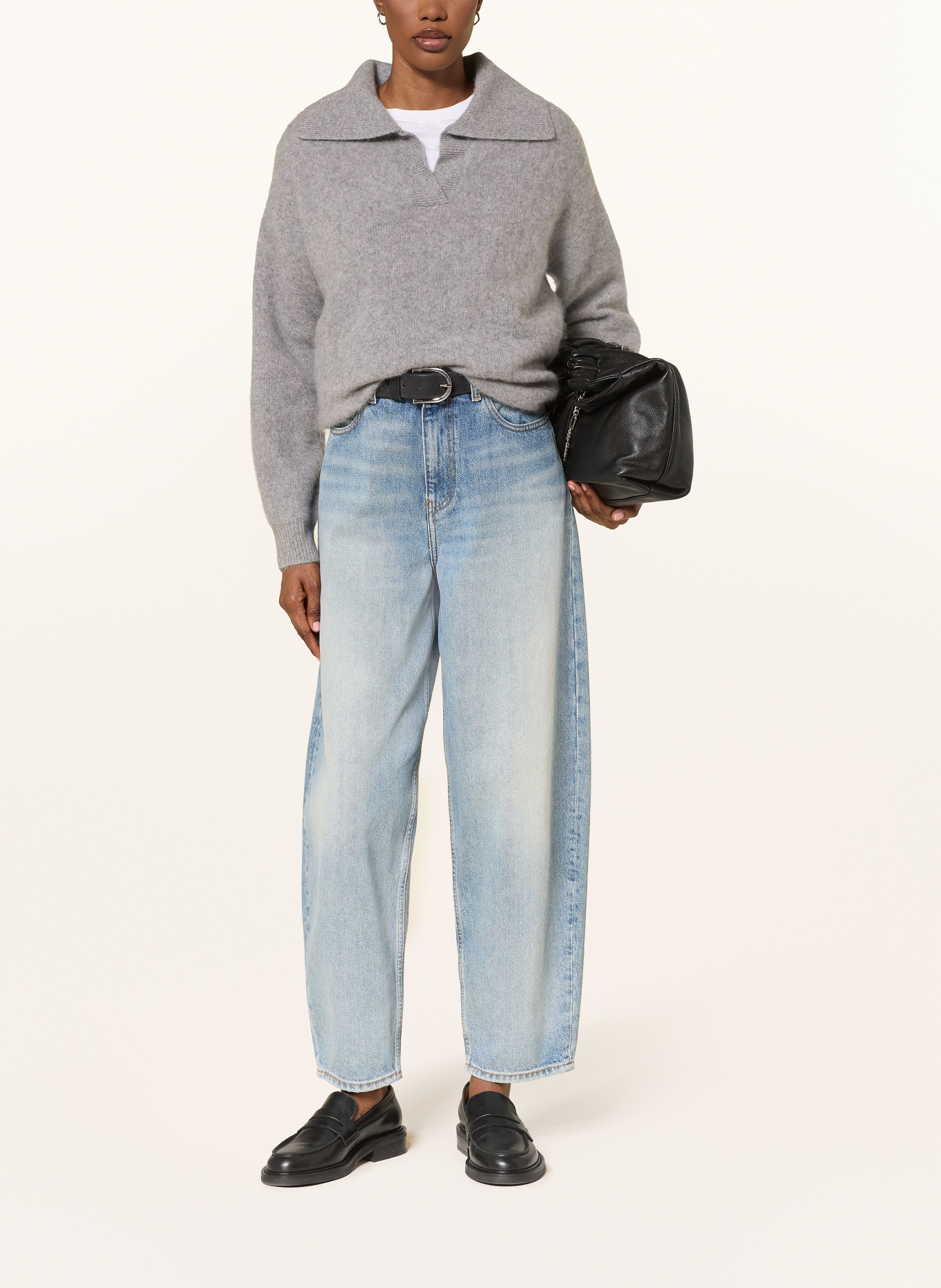 SAINTE MER svetr: ŠEDÁ