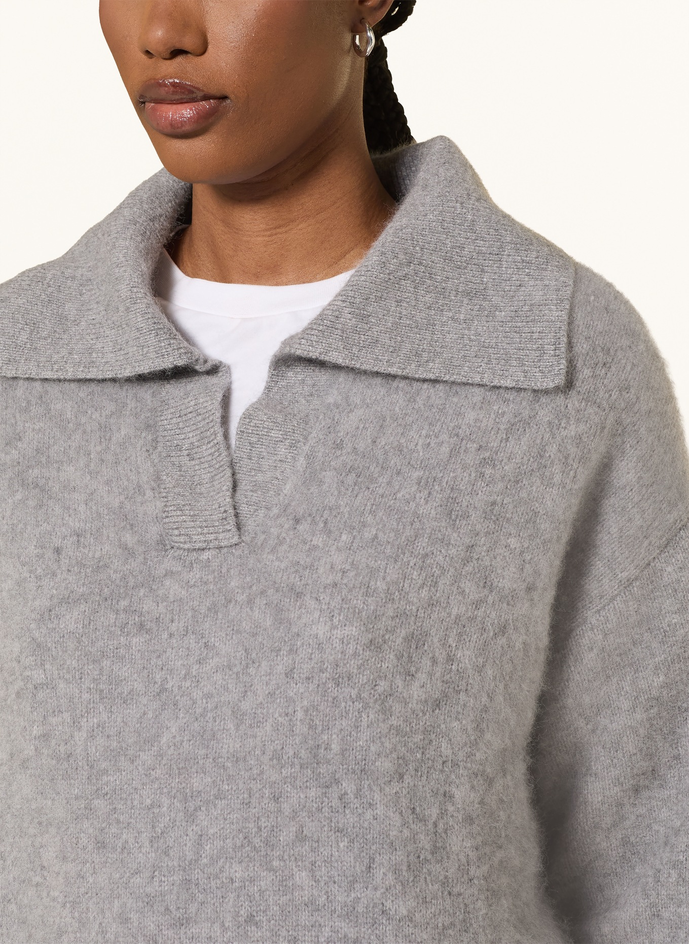 SAINTE MER svetr: ŠEDÁ