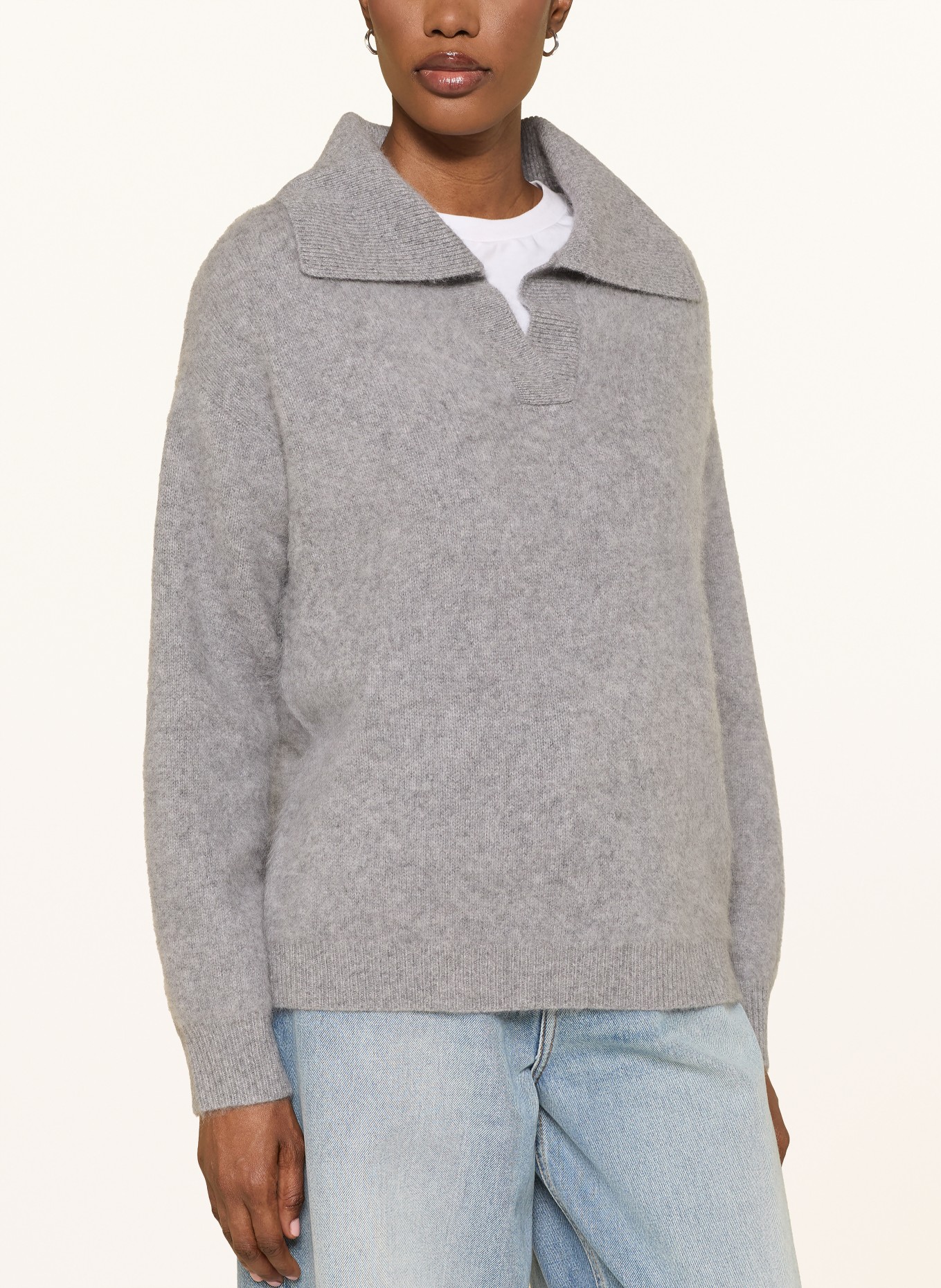 SAINTE MER svetr: ŠEDÁ