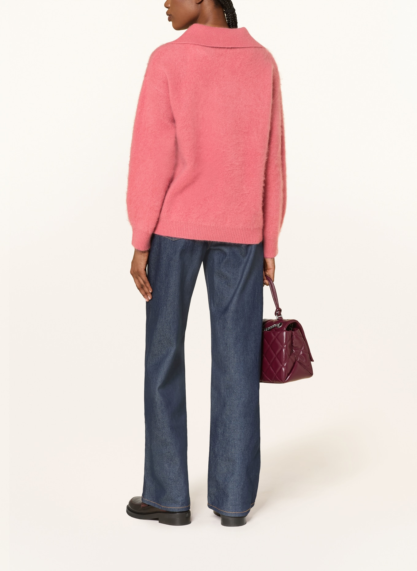 SAINTE MER svetr: SVĚTLE ČERVENÁ