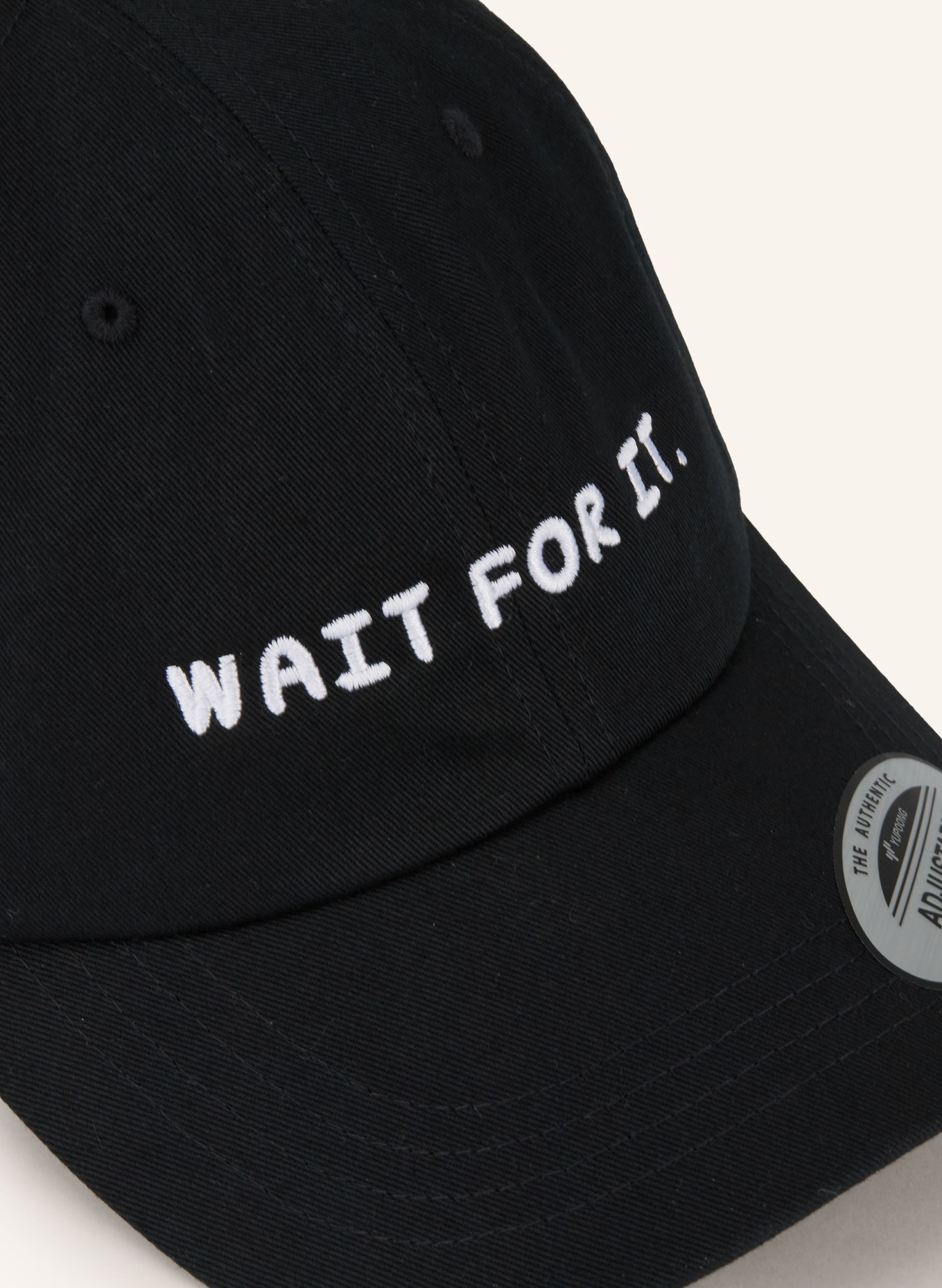 No Culture Cap WAIT FOR IT: SCHWARZ