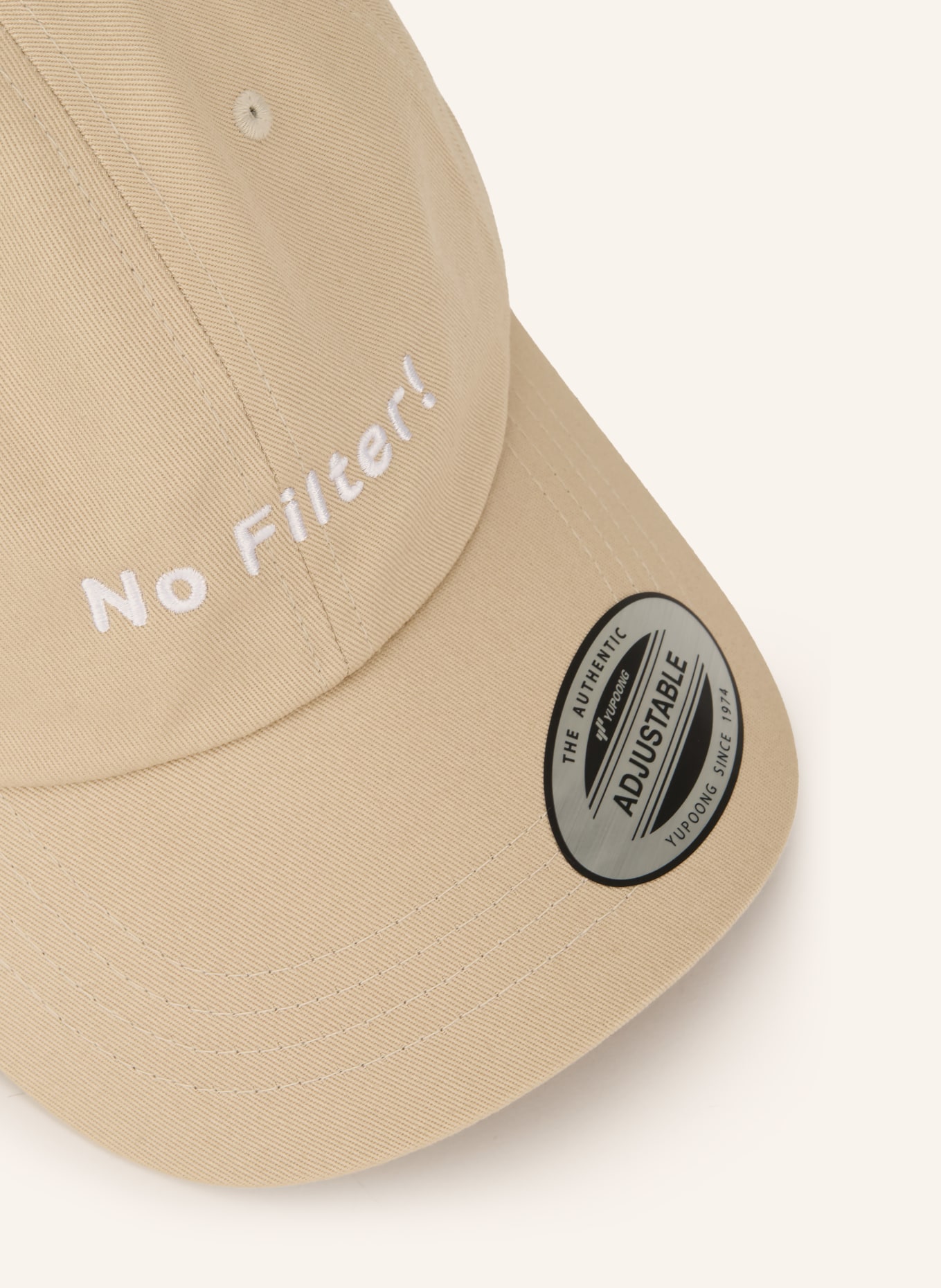 No Culture Čepice NO FILTER: BÉŽOVÁ