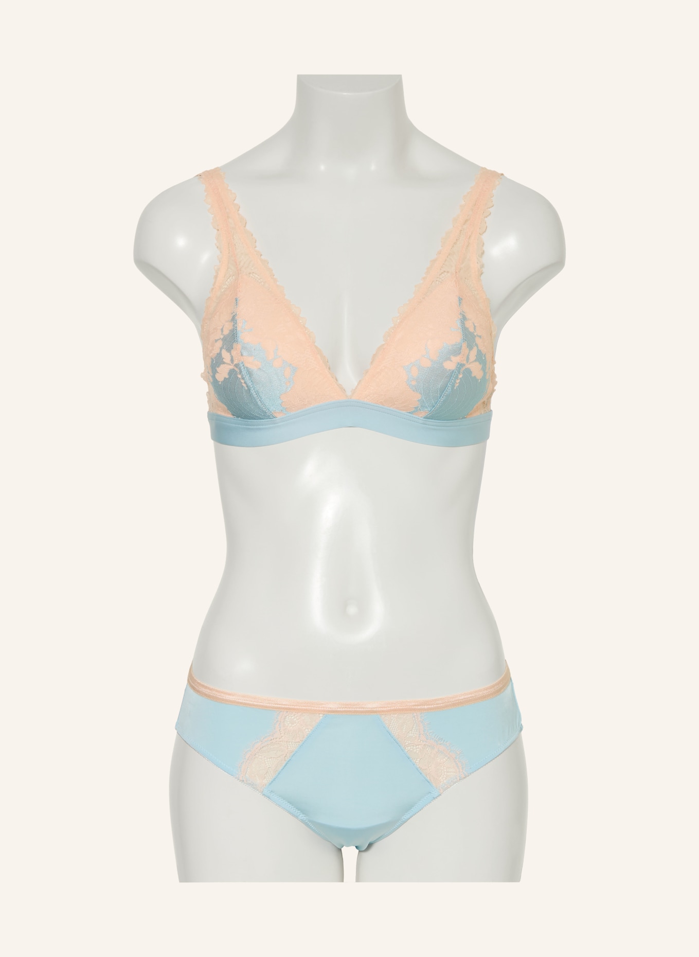 mey Slip Serie POETRY GRACEFUL: HELLBLAU / LACHS