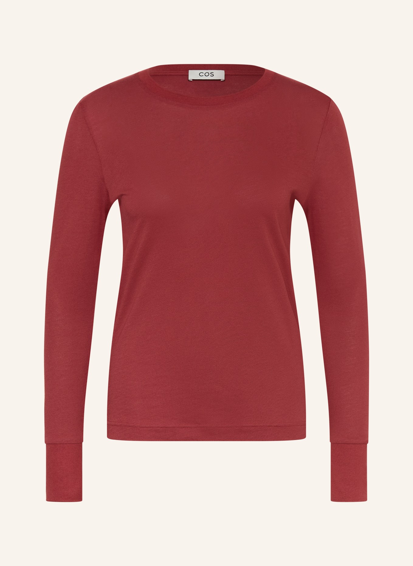 COS Longsleeve PONTUS: DUNKELROT