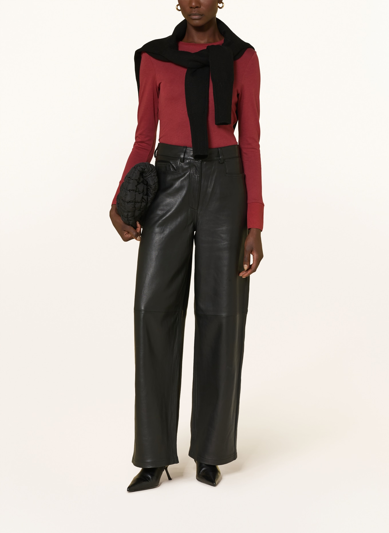 COS Longsleeve PONTUS: DUNKELROT