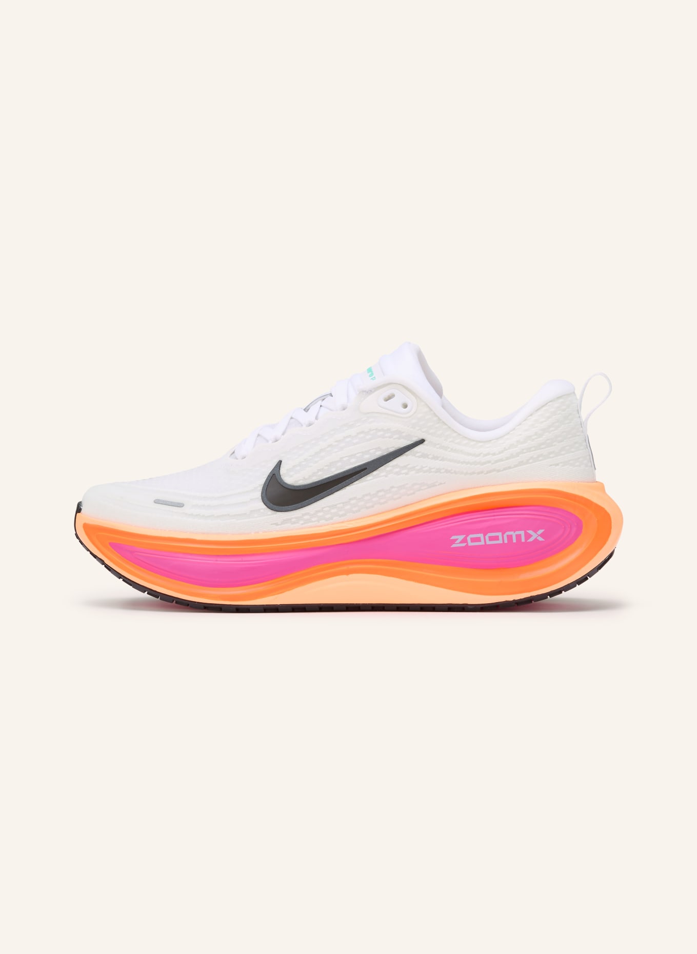Nike VOMERO PLUS running shoes: WHITE / BLACK