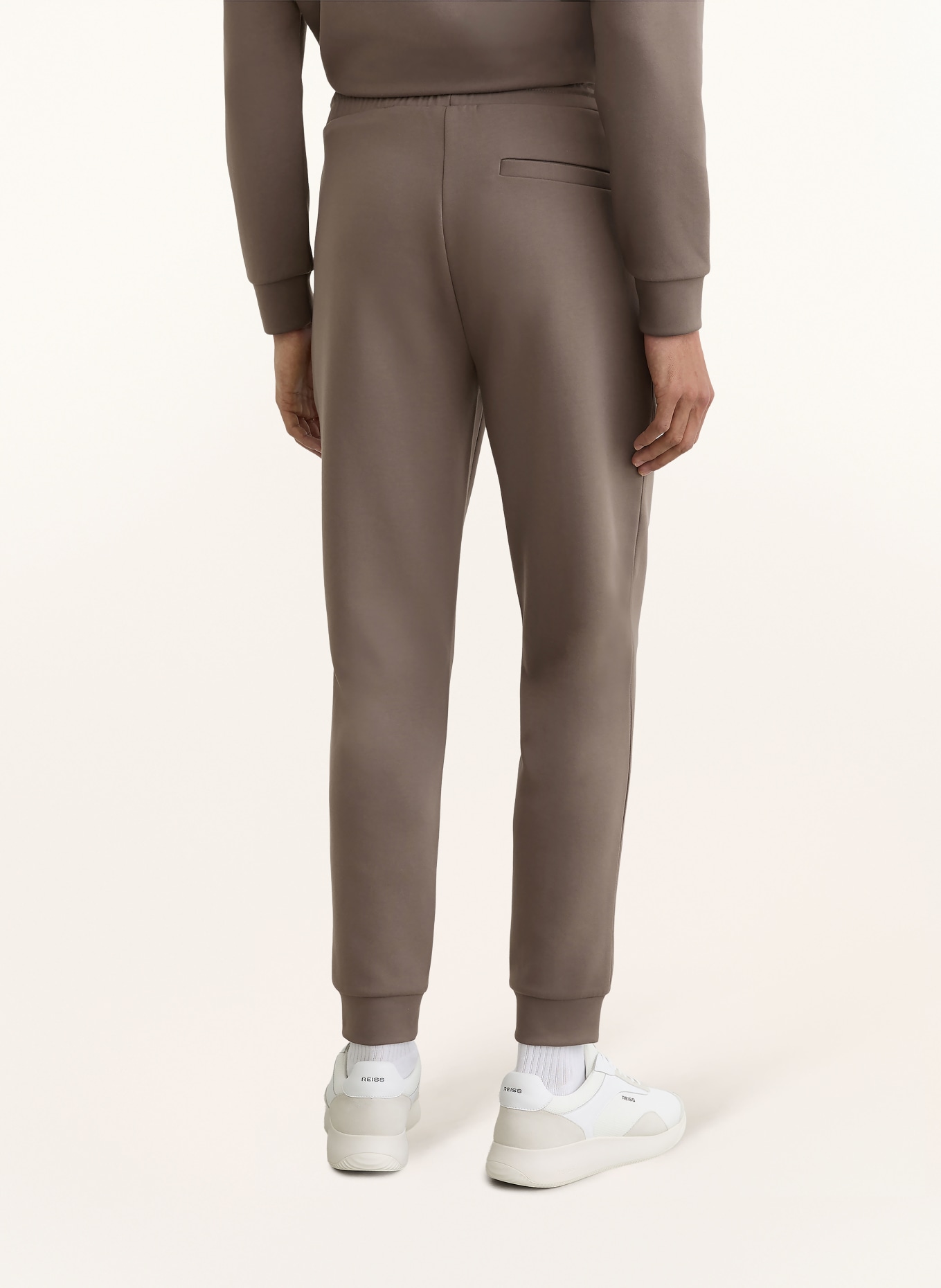 REISS Joggingbroek PREMIER: TAUPE
