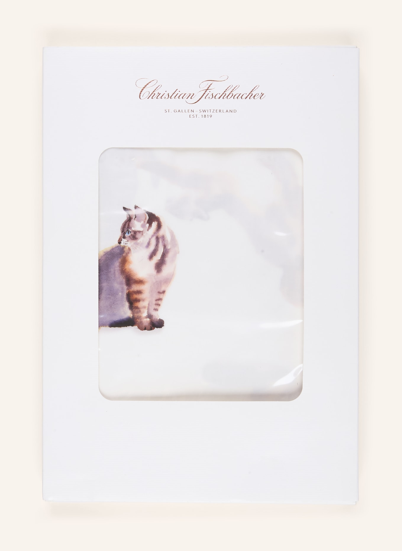 Christian Fischbacher Bettwäsche BÜSI: WEISS / BRAUN / ORANGE