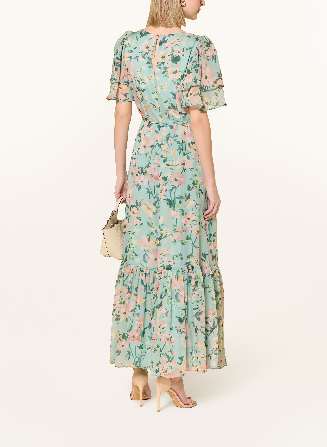 Phase Eight Šaty s volánky a volány: TMAVĚ MODRÁ / RŮŽOVÁ / ZELENÁ